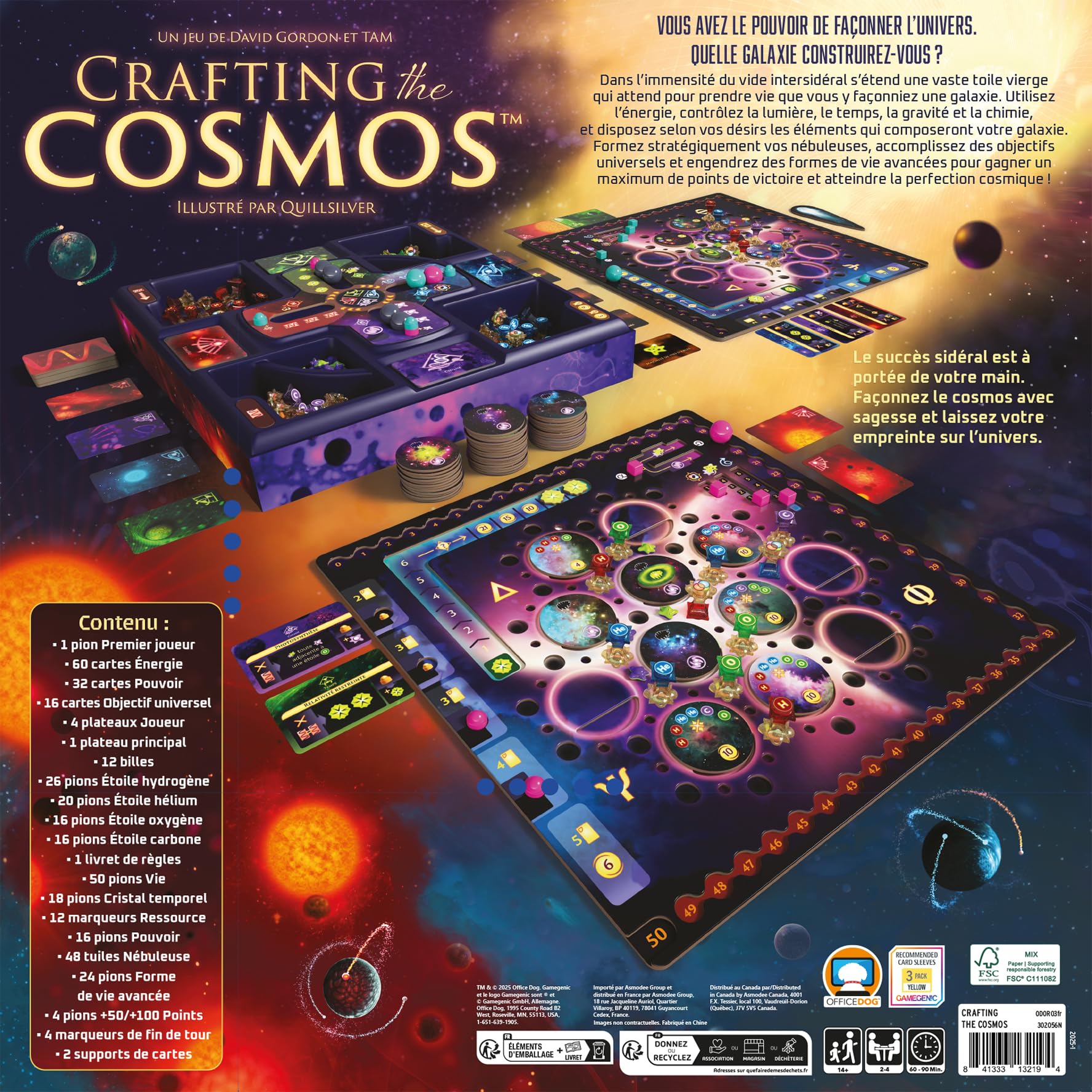 Asmodee Crafting The Cosmos Jeu de Société de Gestion