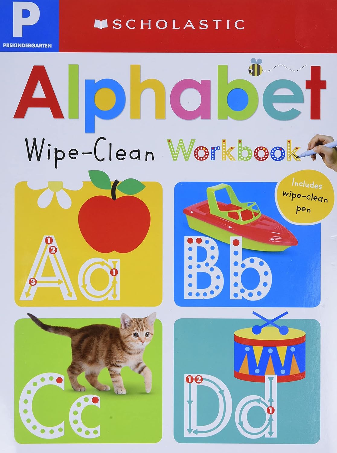 WipeClean Workbook PreK Alphabet (Scholastic Early Learners