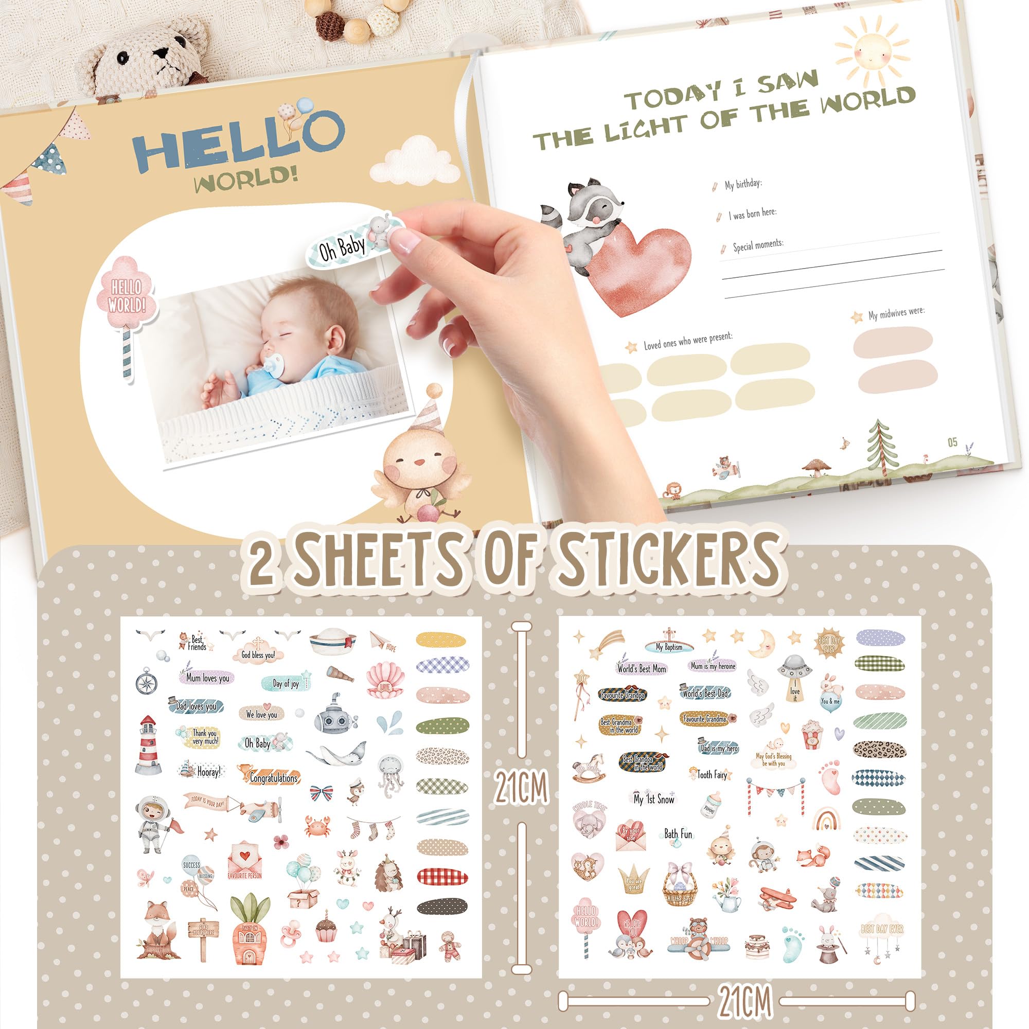 Hyggartn Baby Memory Book - Image 2