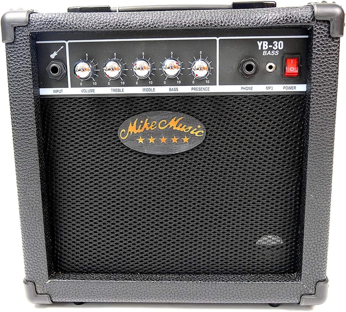 Mike Music 2030 Watt Electric Bass Guitar Amplifier (YB 30 Bass Guitar