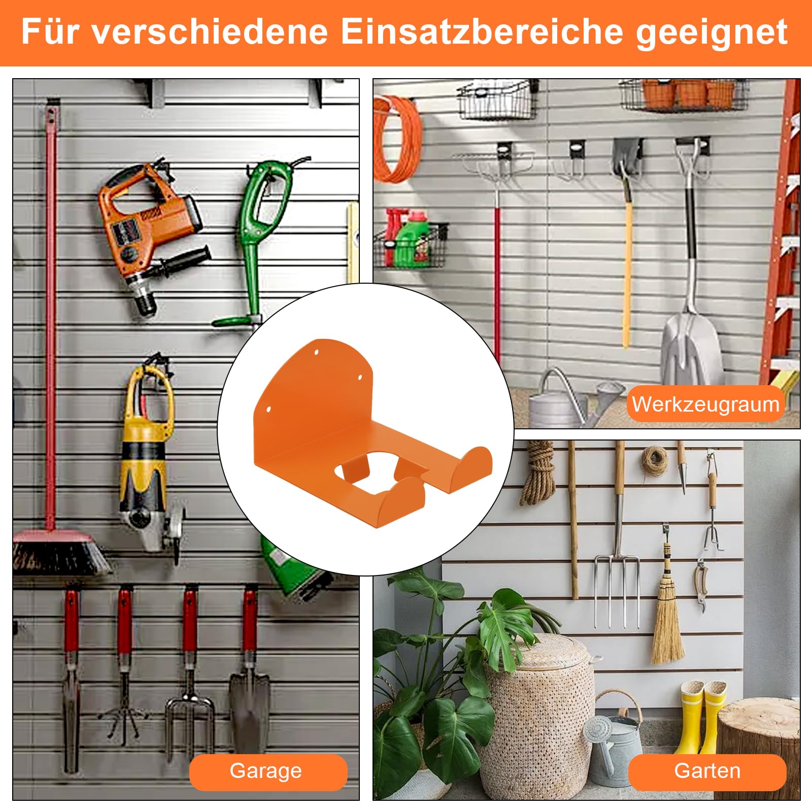 APOMOONS Support Mural Pour Débroussailleuse, Crochet Mural