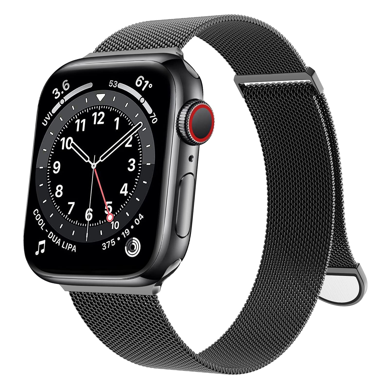 Compatible with Apple Watch Band 49mm45mm44mm 42mm 41mm40mm38mm for Women and Men, Magnetic Metal Stainless Steel Strap Wristband Compatible for iWatch Ultra 3/2/1 Series 11 10 9 8 7 6 5 4 SE Multi