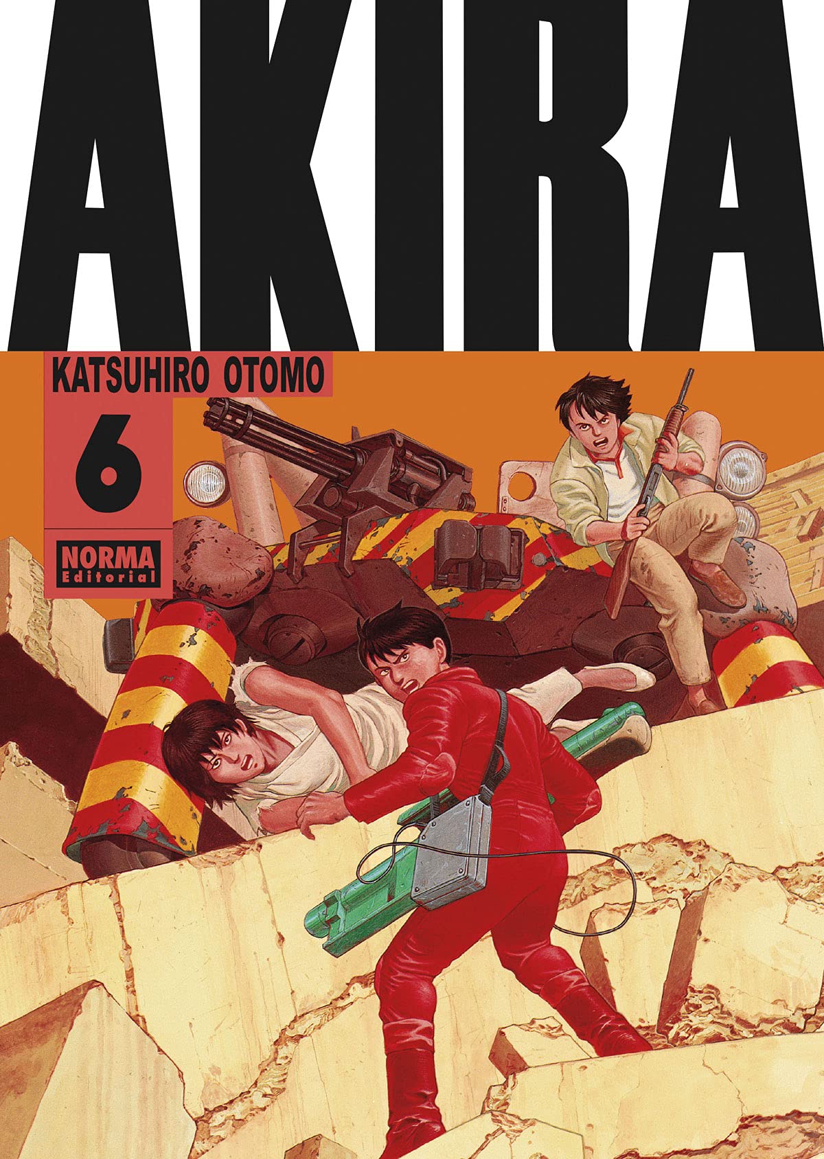 AKIRA B/N 06 + POSTALES: AKIRA BLANCO Y NEGRO 06