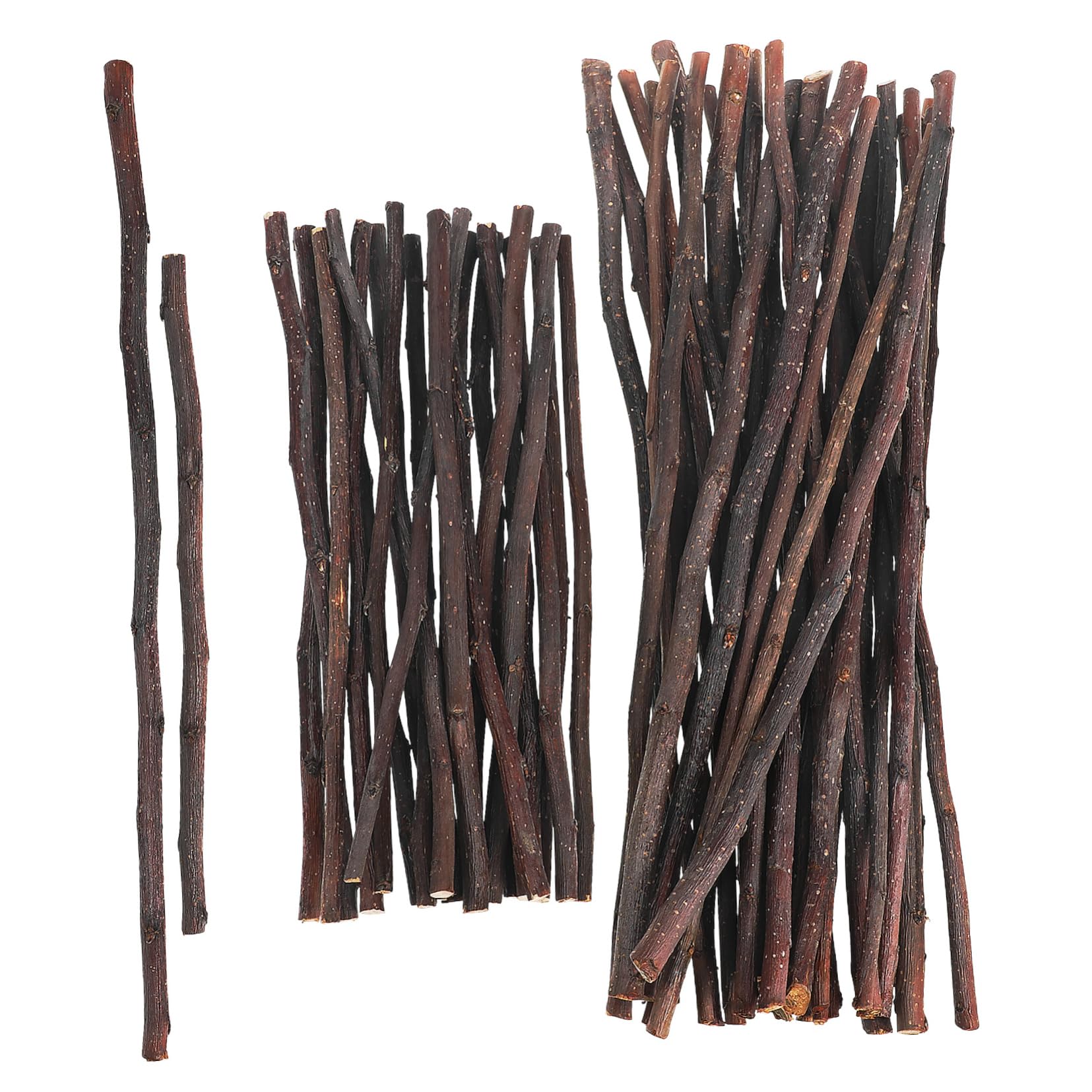 NUOBESTY 200 Piezas Palitos De Artesanía Palos De Ramitas Naturales Registros Palos Artesanales Tipi Para Hacer Manualidades Ramitas Artesanales De Registro De Madera
