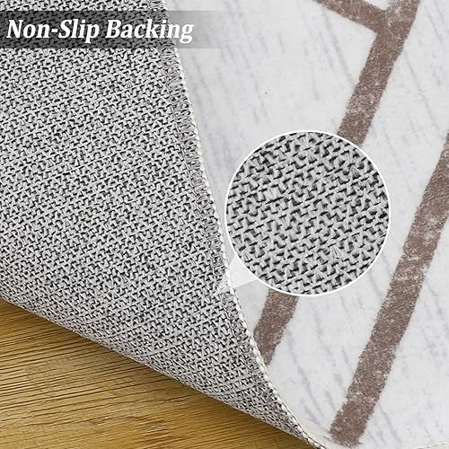 Vista 13 de Zacoo Runner Rug 2x6 Moroccan Throw Rugs with Rubber Backing Washable Rugs Non Slip Carpet Kitchen Rugs Bohemian Rug Soft Rug No Shedding Floor Mats