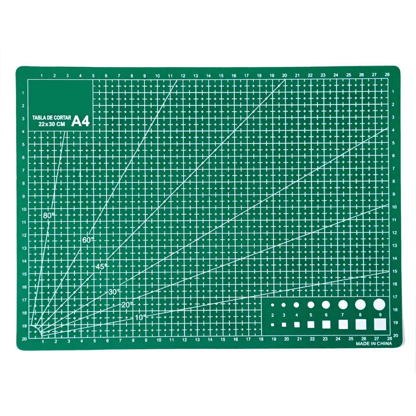Snijmat, zelfherstellende snijmat, groot, dubbelzijdig, 5-laags voor naaien, knutselen, hobby, 2 stuks, 22 x 30 cm (A4