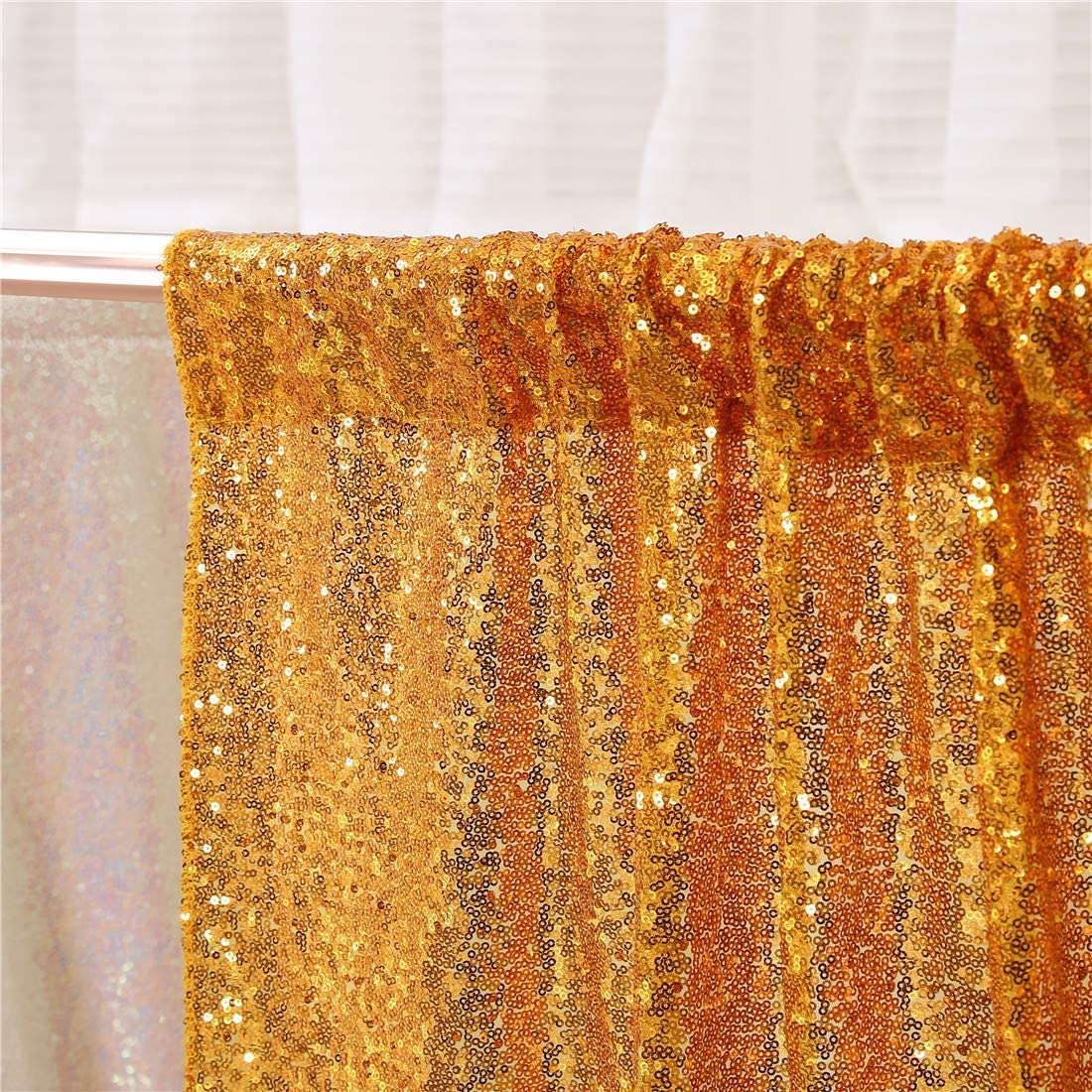 Sequin Backdrop 183x243cm Iridescent Shinny Sequin Photography Backdrop Party Prom Wedding Youtobe Banquet Photo Background (6x8 feet) — view 94