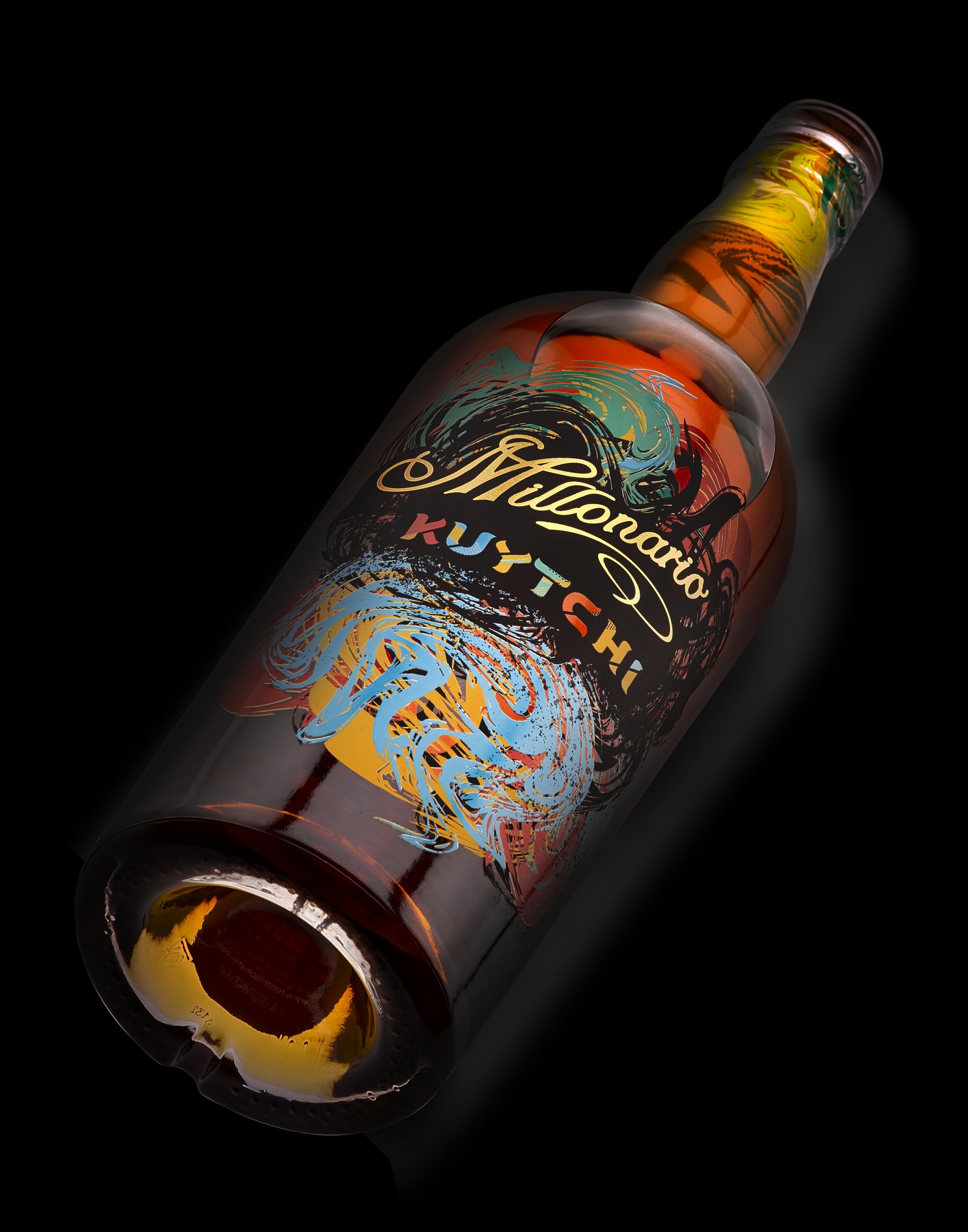 Ron Millonario | Kuytchi Spirit Drink| Außergewöhnlicher Rum mit Kupfernote |Noten von Vanille, Kakao, Datteln & Toffee | Vollmundig & cremig im Geschmack | Premium Rum | 700ml | 40% vol.
