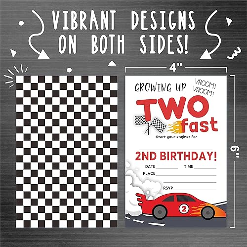 Miniatura 7 de Construction Zone Invitación para fiesta de cumpleaños, excavadora, camión volquete invitaciones para niños, adolescentes, niños y niñas, 20