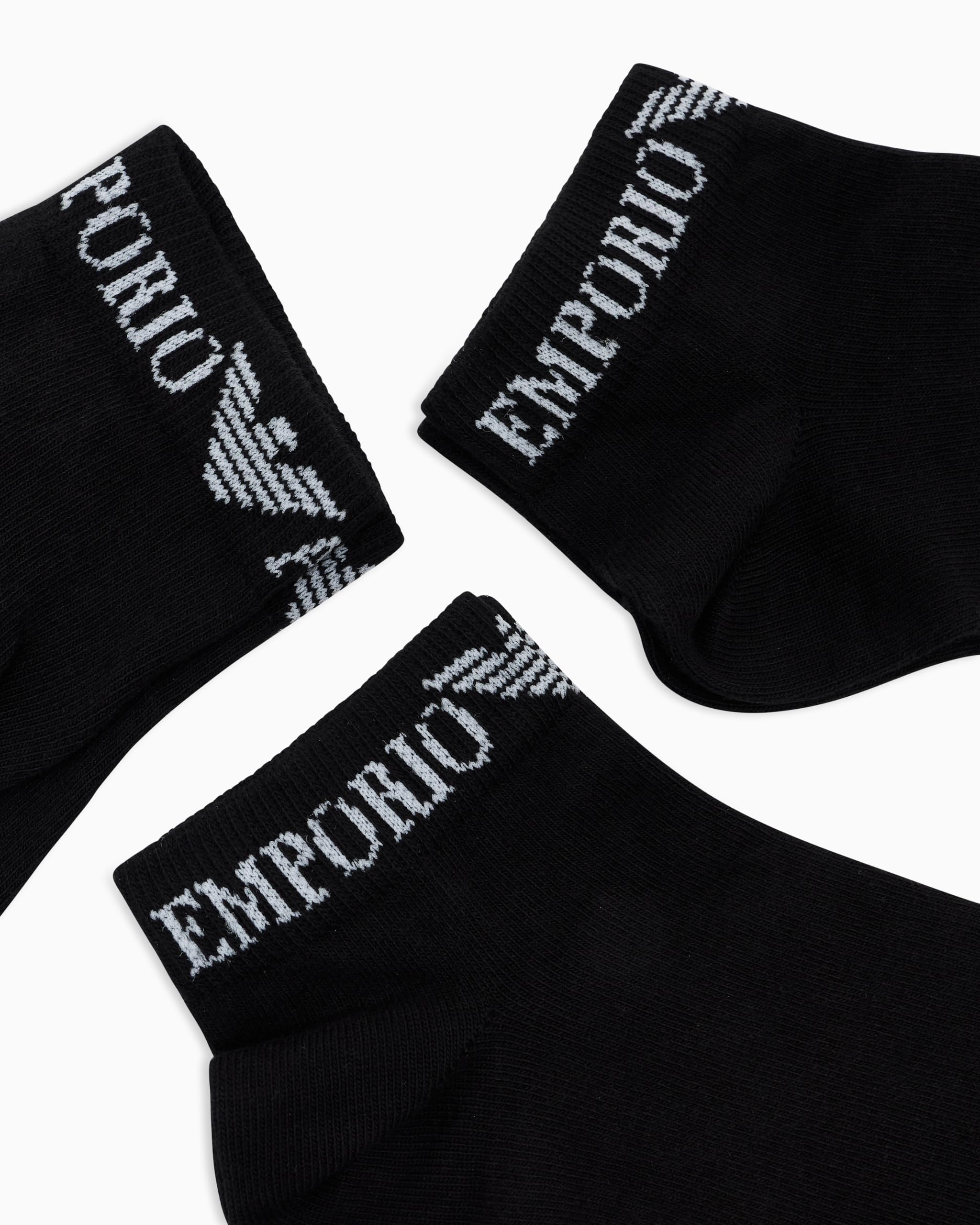 Emporio Armani 3-pack Ankle Socks Calzini Donna