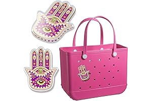 Fatima Evil Eye Bag Charm for Beach Vacay and Wanderlust Souls