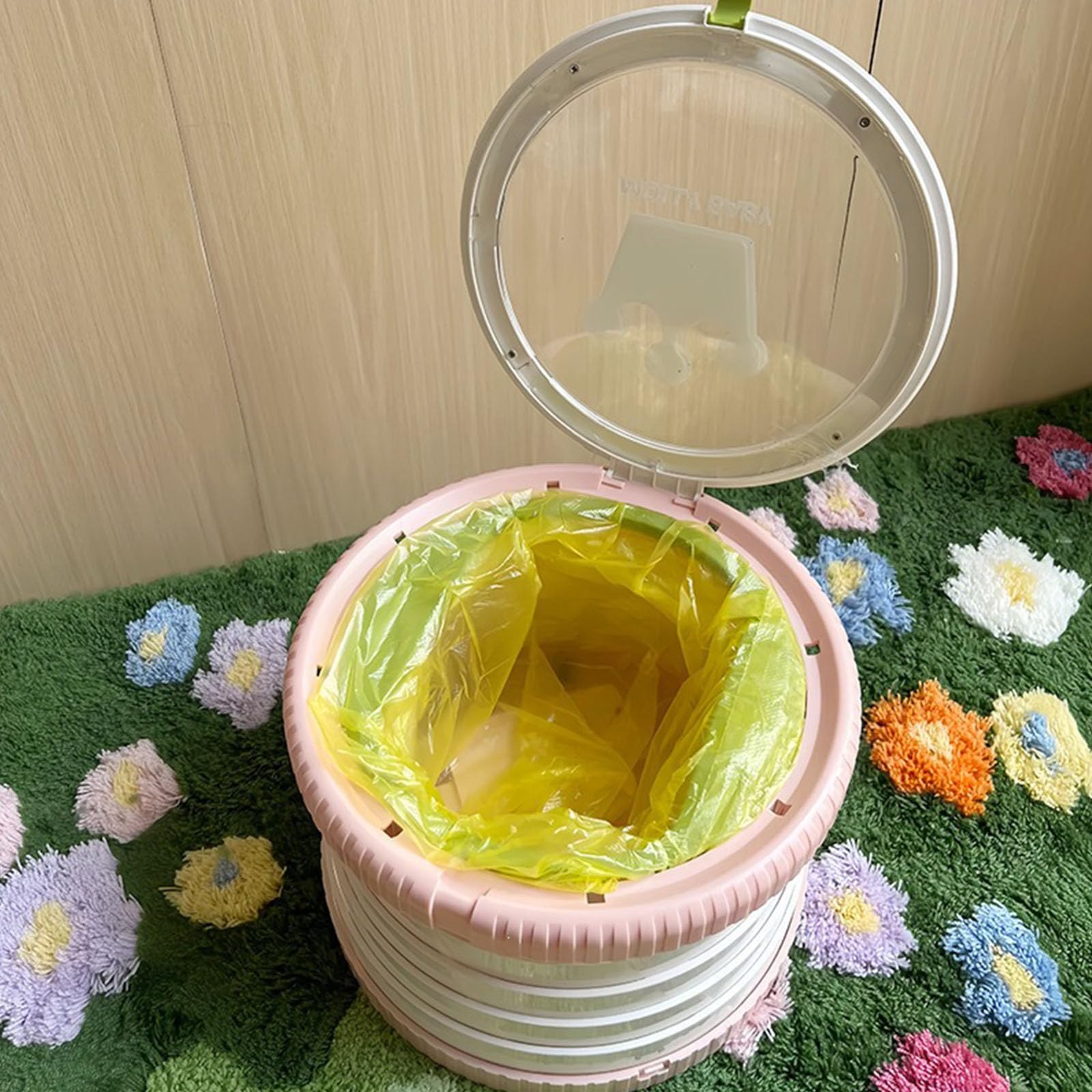 Toilette pieghevole portatile per bambini, design semplice, perfetta per avventure all'aperto e uso domestico