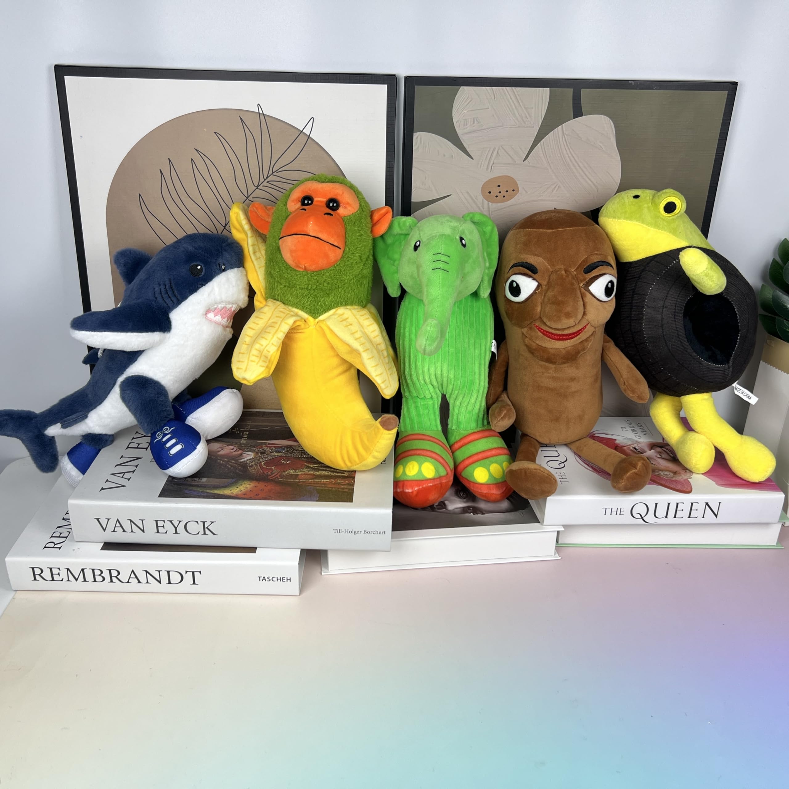 Peluche Tung Tung Sahur Tralalero De SIUVEY, Almohada De Animal De Felpa Suave De 40 Cm, Decoración Y Regalo Para Fans De La Cultura Pop, Para Niños Y Adultos