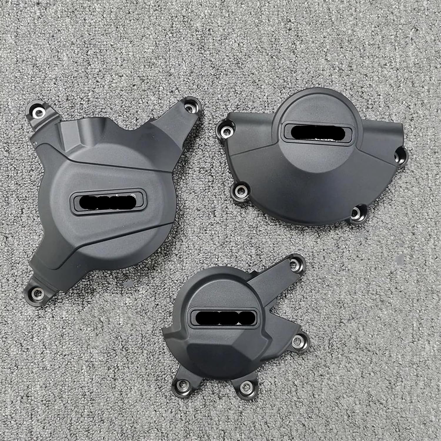 Amazon.com: Motorcycle Crankcases Engine Guards Carbon Fiber Printing ...
