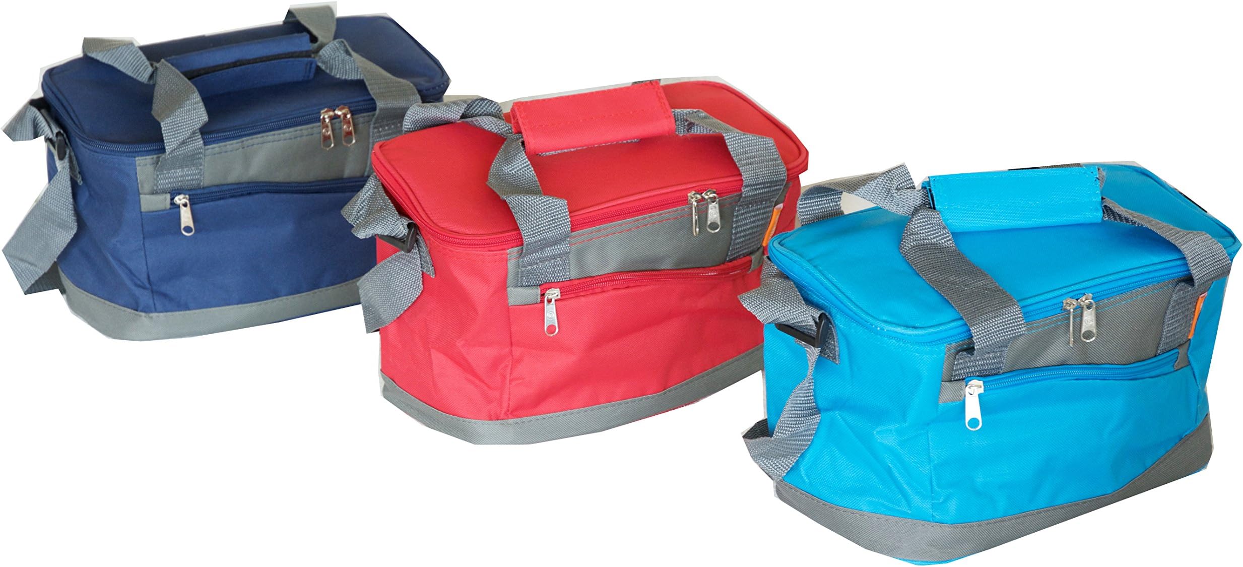 Brightly Coloured Cool Bags - ideal for lunch, beach, picnics, camping