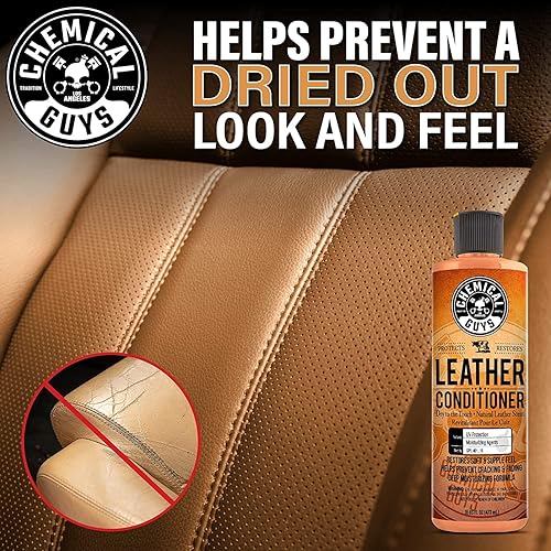 Miniatura 13 de Chemical Guys SPI_109_16 - Kit limpiador de cuero y acondicionador de cuero para su uso en ropa de cuero, muebles, interiores de automóviles