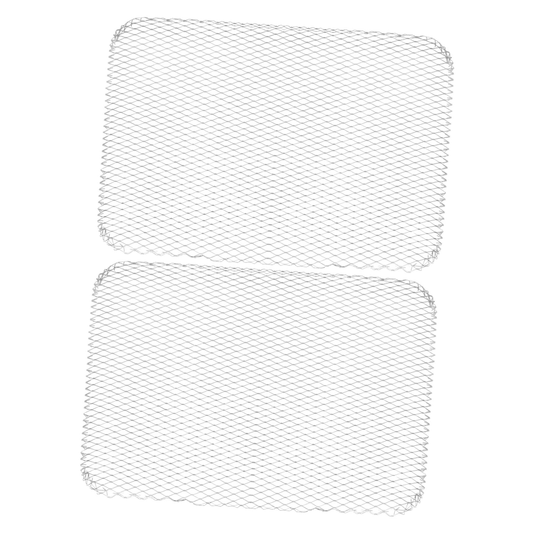 FONDOTIN 10Pcs Bbq Mesh Grill Mats Non Stick Barbecue Pads for Outdoor Cooking for Grilling Meat Vegetables and More for Fit