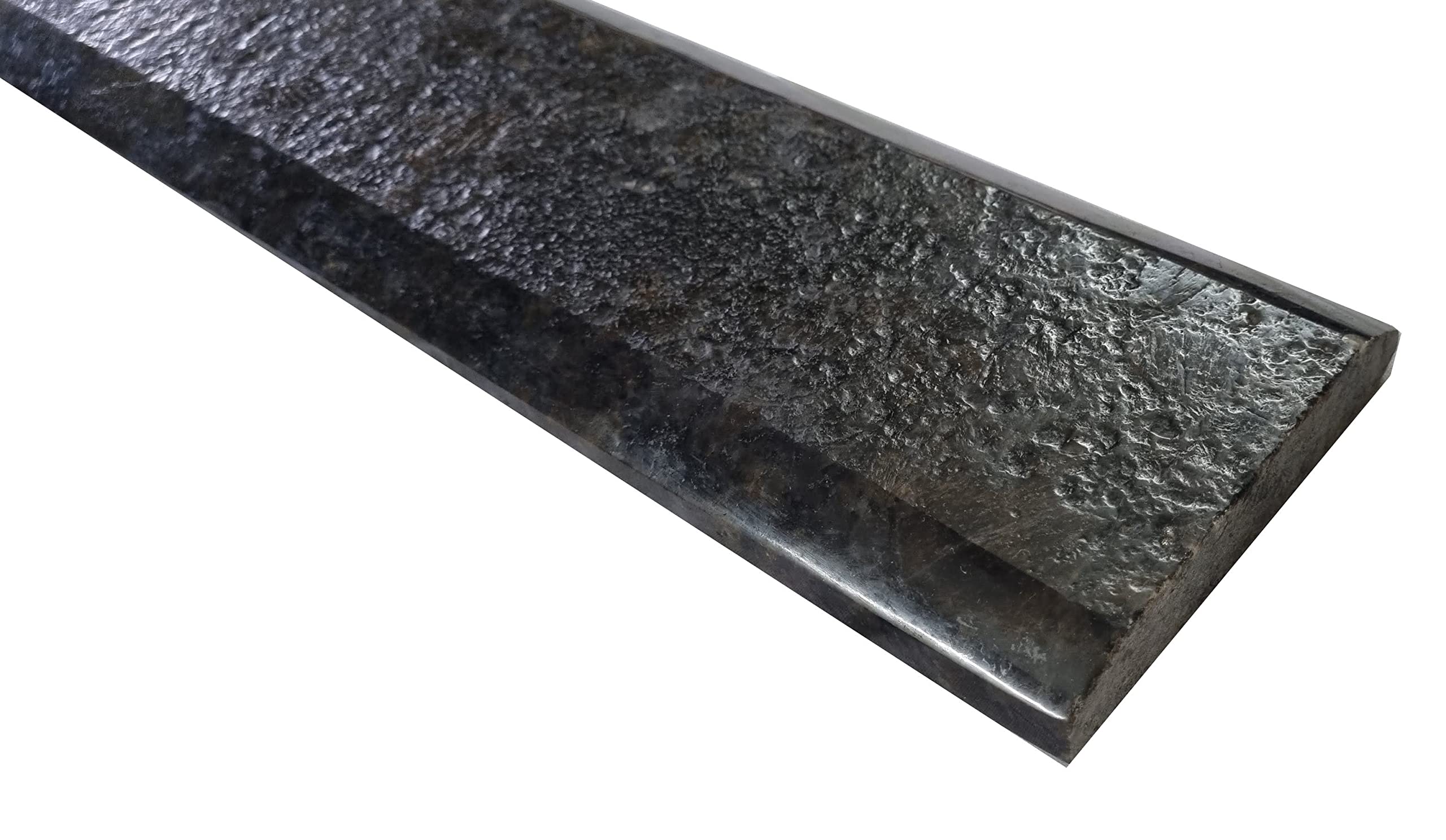 Coffee Brown Leather Finished Granite Threshold | Marble Saddle | Beveled (30" x 5")