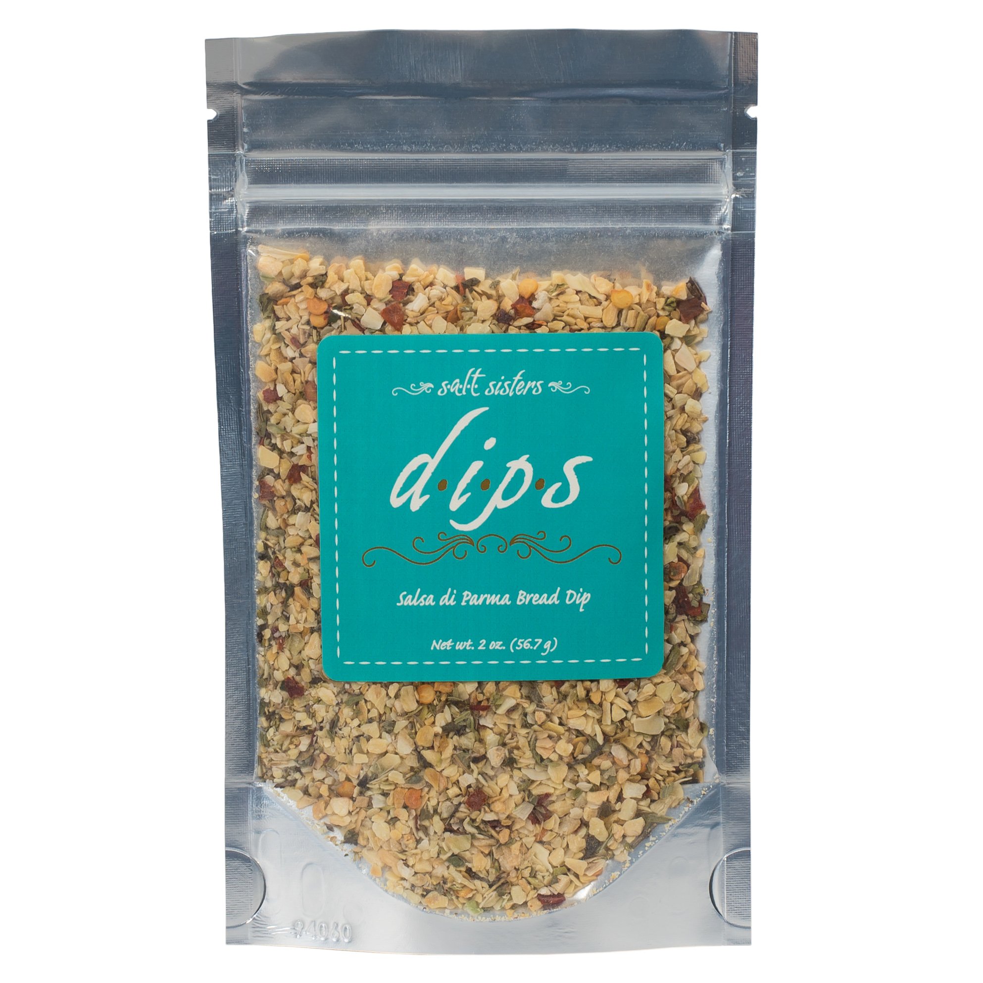 Salt Sisters Gourmet Seasoning Mix, Flavor Salsa di Parma Bread Dip, 2 oz