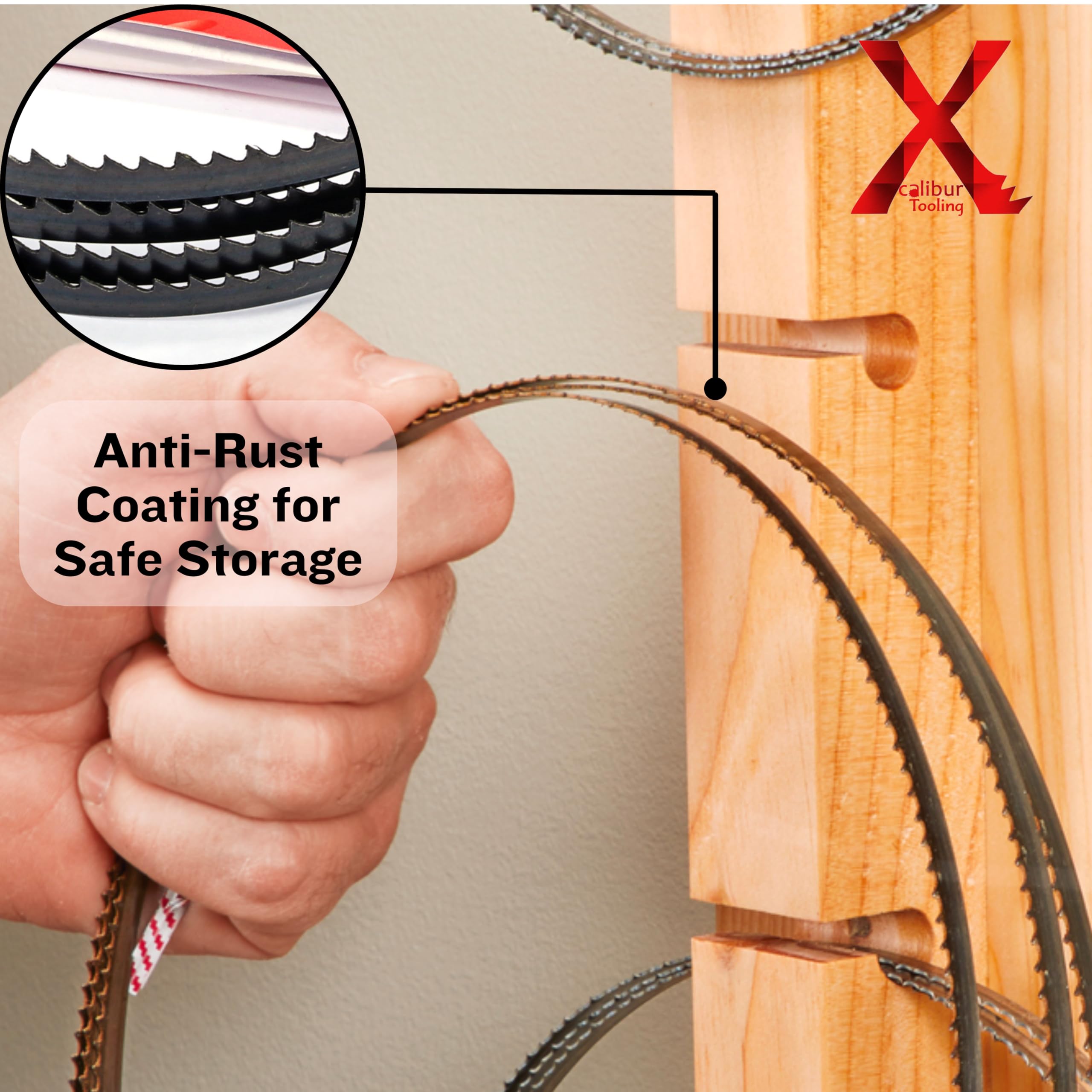 LEMAN - Lame De Scie à Ruban Pour Ancienne F28-186 (longueur : 1820 Mm - Foto 8