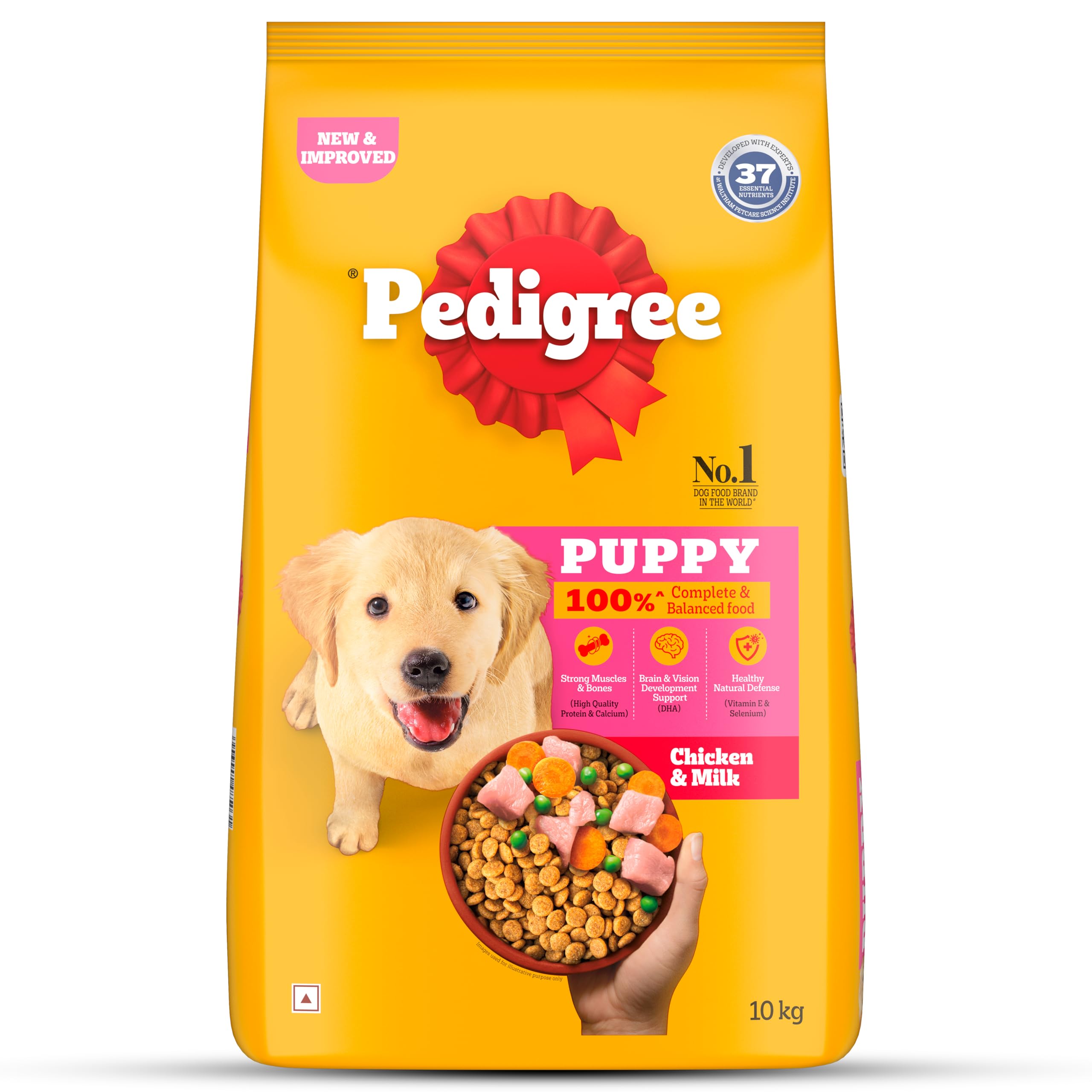 Pedigree Puppy Dry Dog Food Chicken And Milk 10 Kg Desertcart INDIA
