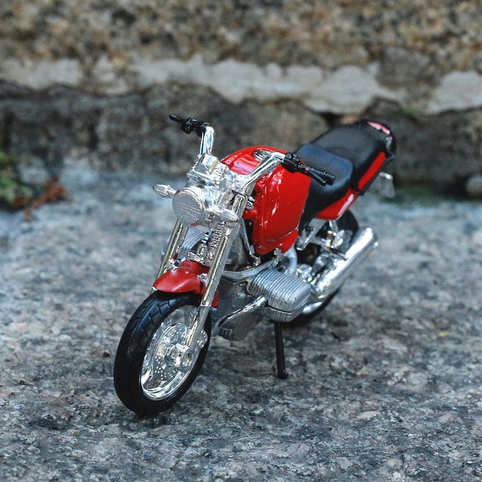SEYXF Motorbike Toy for BMW R1100 R Motorcycle Desktop Display Model Diecast Metal Toy 1/18(with Foam Box)