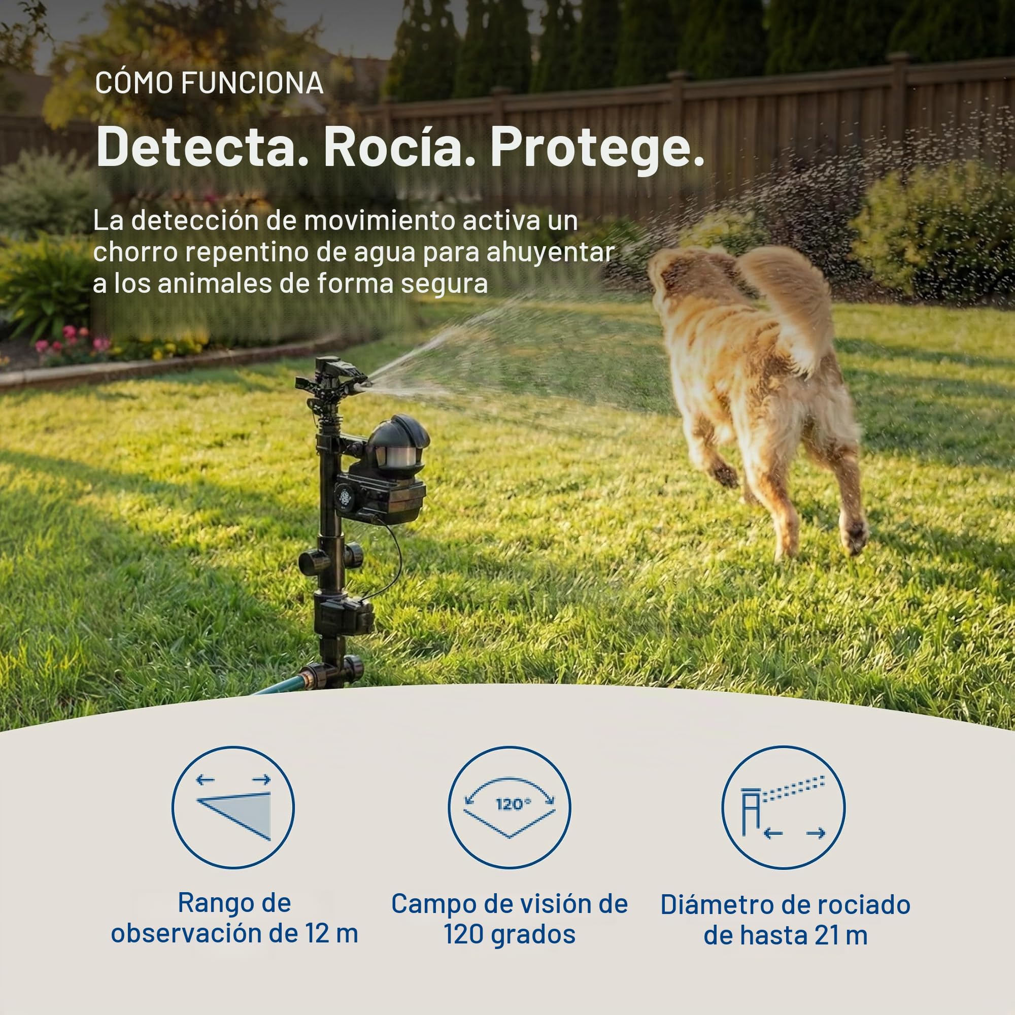 Orbit 62100 Yard Enforcer Motion Activated Sprinkler