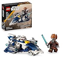 LEGO Star Wars 75400 Microfighter Jedi Starfighter di Plo Koon – Astronave Giocattolo con 2 Shooter – Inclusa una Minifigure con Spada Laser – Regalo per Bambini da 6 Anni e per Fan di The Clone Wars