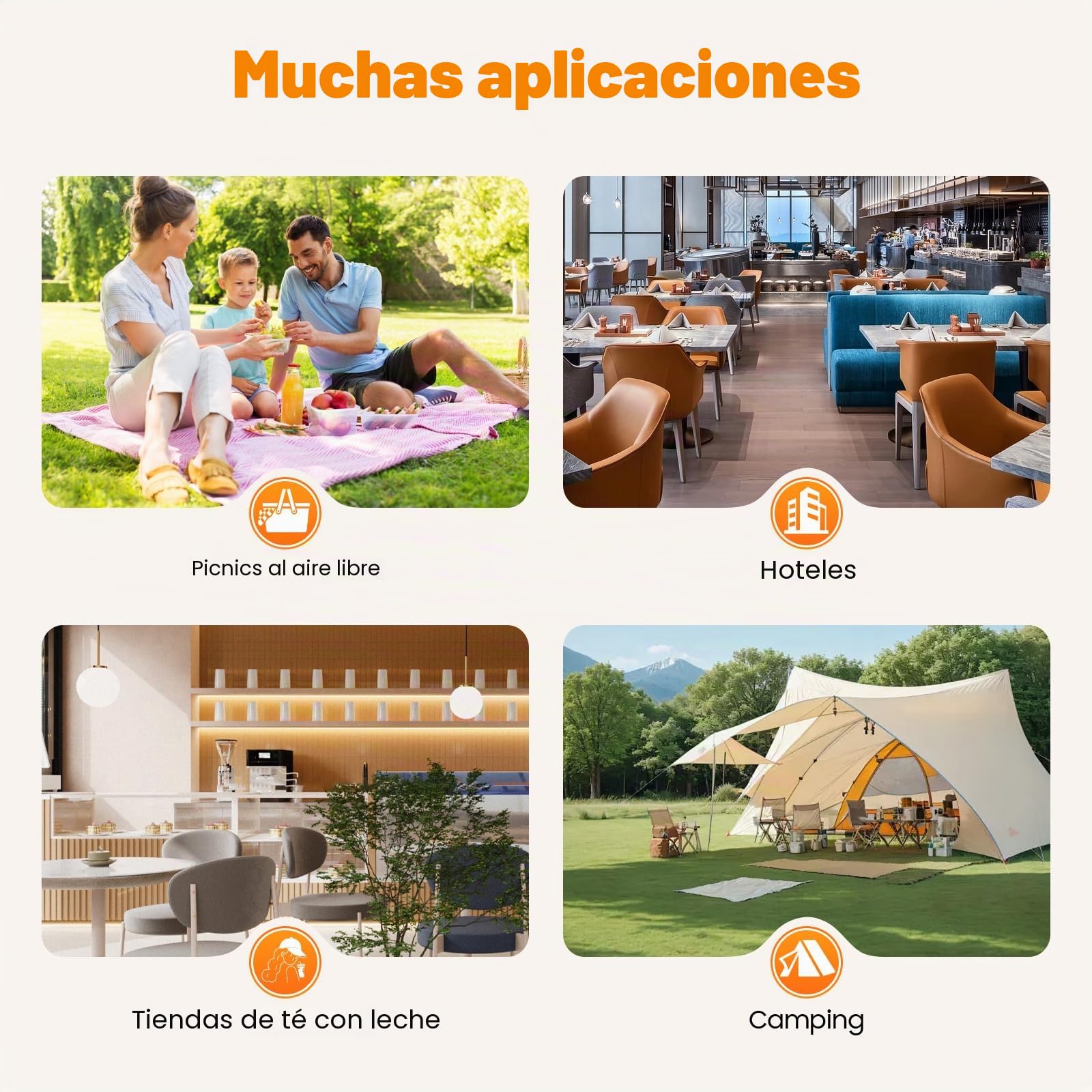 Termo con bomba, 20 l, dispensador de bebidas de acero inoxidable, calentador de alimentos con tapa, para chocolate caliente, té con leche, té helado, leche, zumo, café al aire libre, viajes