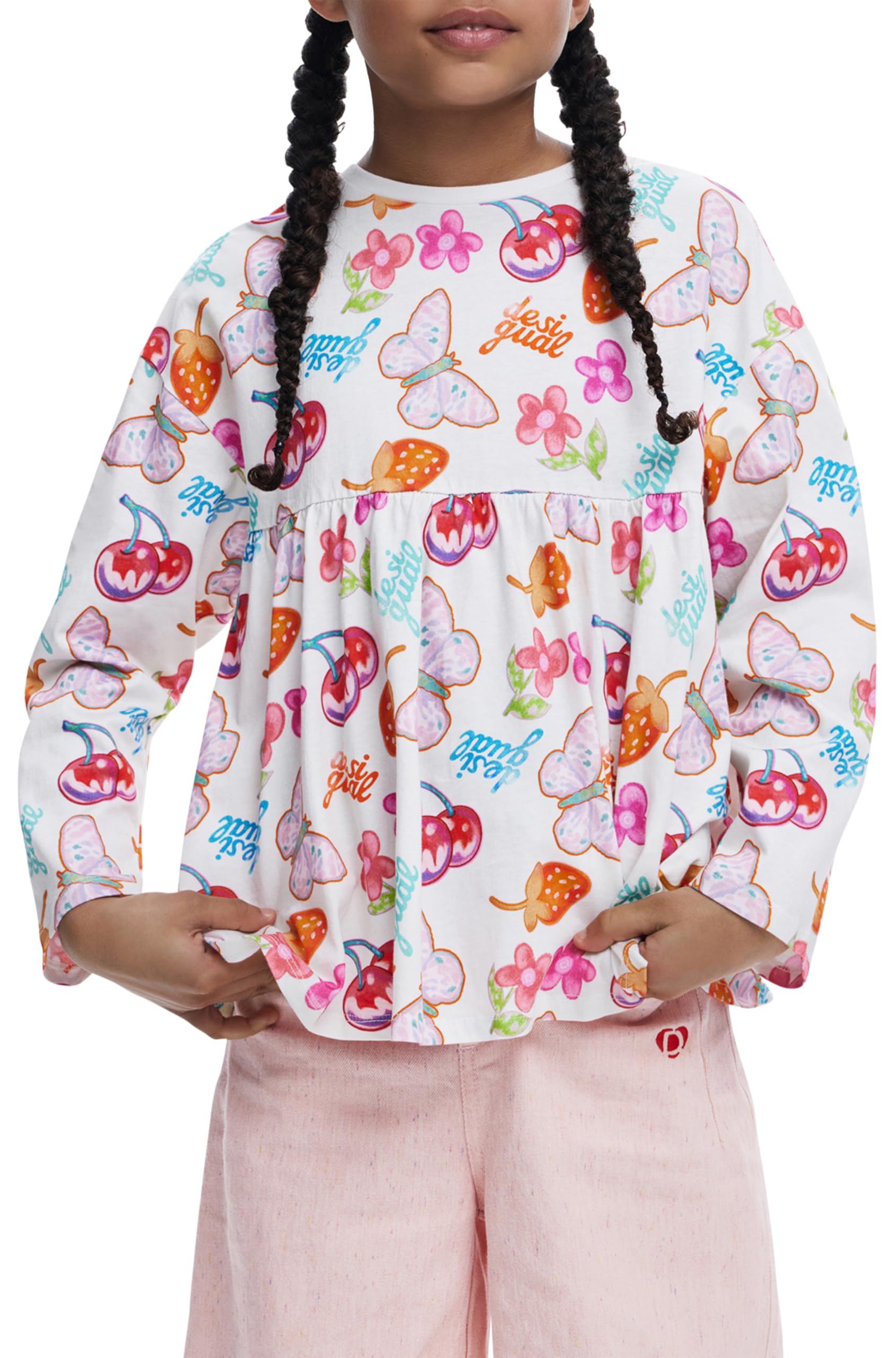 Desigual Material Finishes Ts_savanna, 9019 Tutti Fruti, 11/12