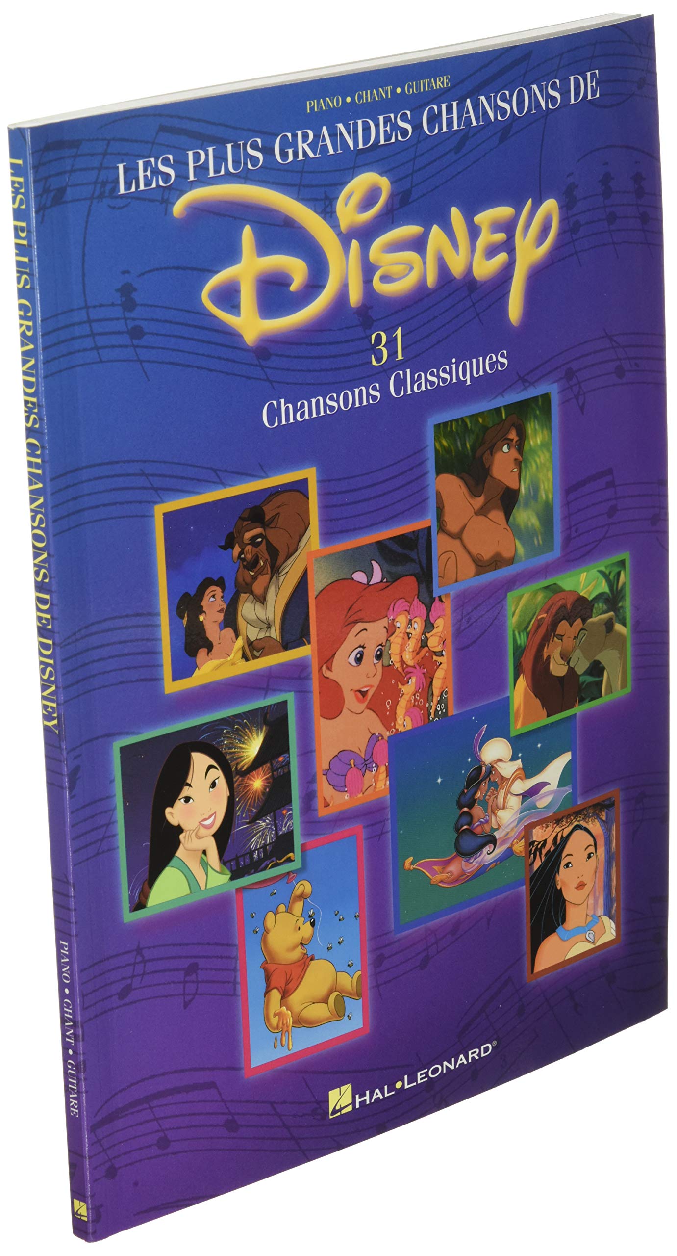 Les Plus Grandes Chansons de Disney - 31 Chansons Classiques: French Language Edition Piano, Vocal and Guitar Chords (French Edition) - Image 3