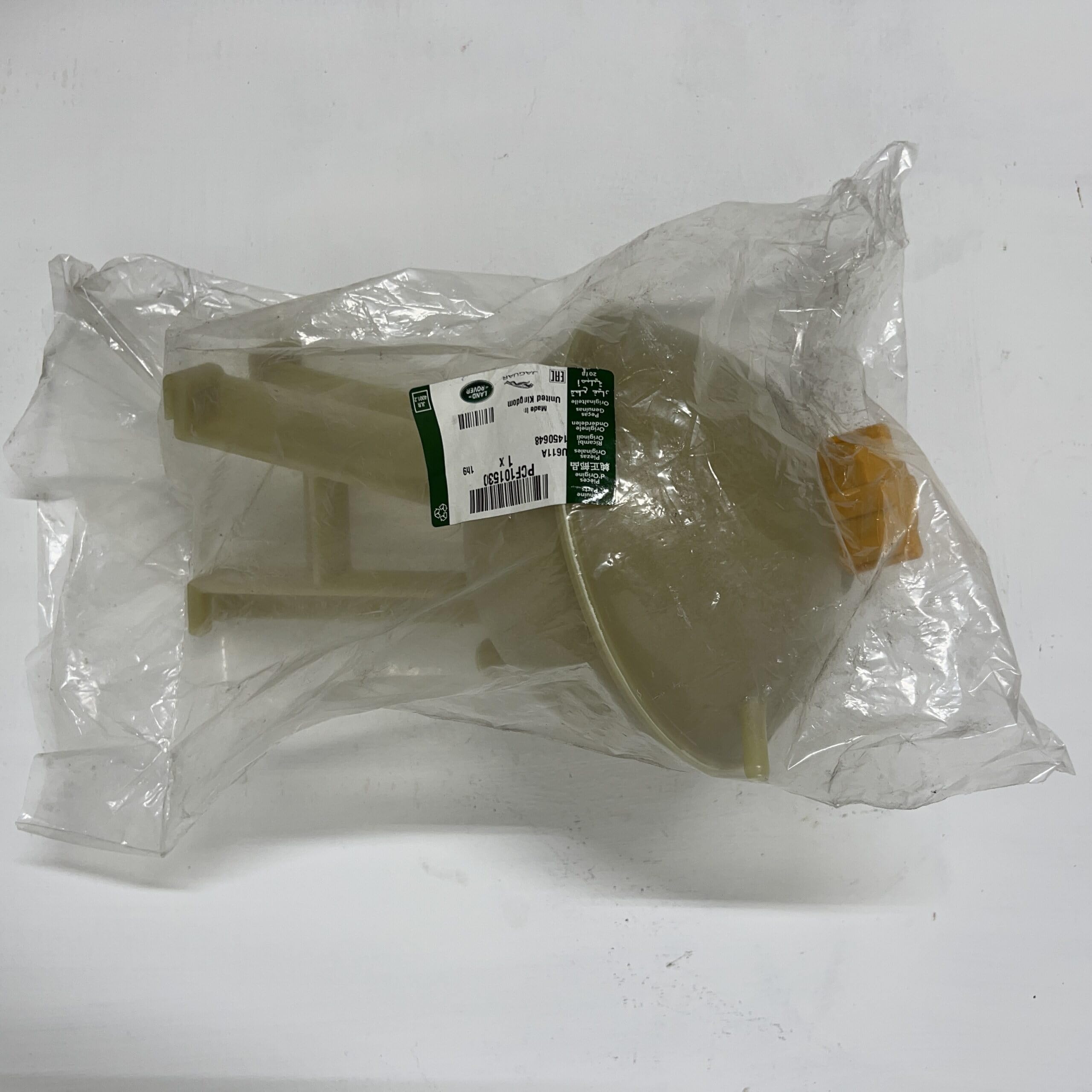 Miami British LAND R0VER RADIATOR EXPANSION RESERVOIR TANK & CAP DEFENDER PCF101530 PCD100160 OEM