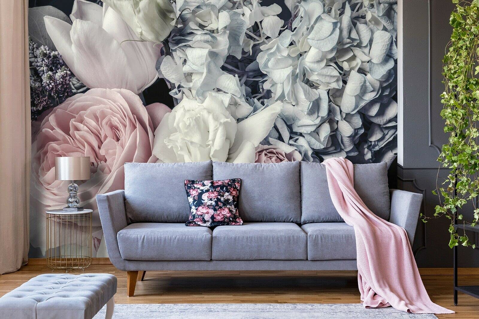 Fotobehang Bloemen | Roze | 104x70,5cm