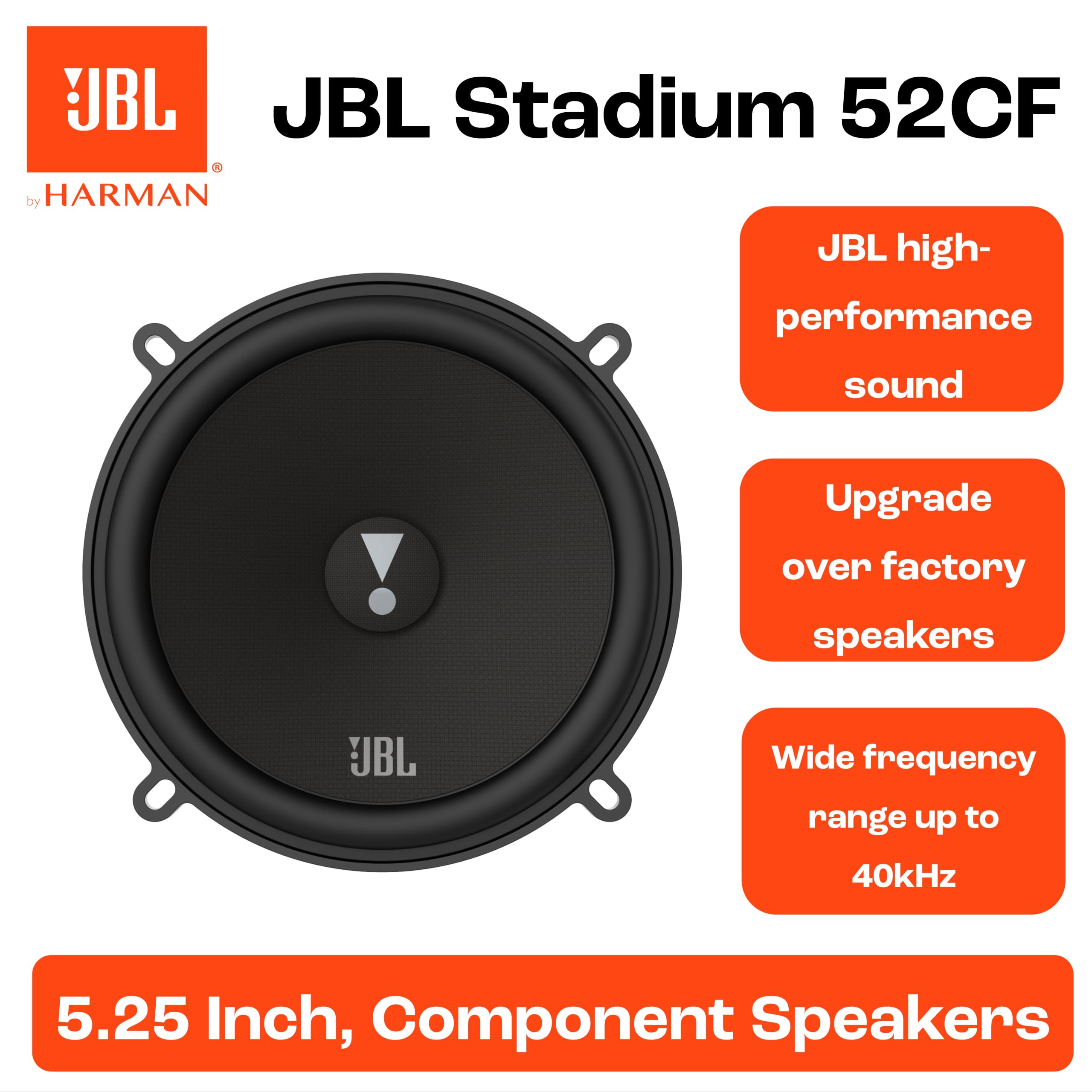 JBL Stadium 52CF 13cm 2-Way Component Car Speakers: Buy Online at