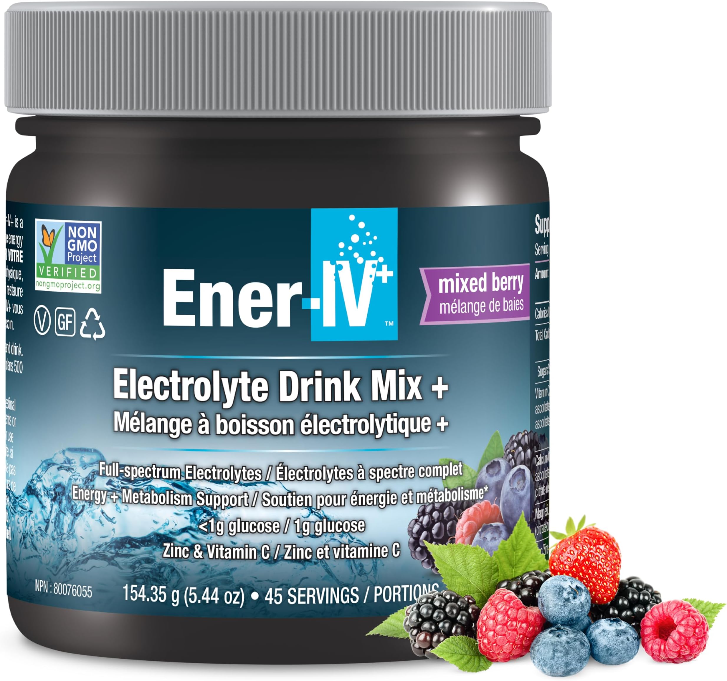 Ener-C Sport Tub - Electrolyte Drink Mix Berry
