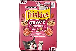 Friskies Dry Cat Food, 3.15 lb. Bag