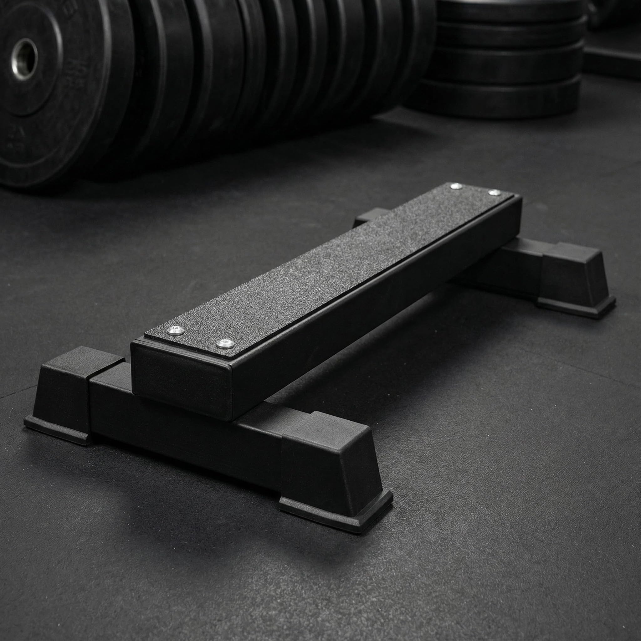 Barre De Levage Mollets En Acier Robuste - Plateforme Antidérapante Pour Entraînement Jambes Et Fitness Maison