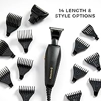 Vista 7 de Remington HC3160 T-Series Kit de corte de pelo de precisión definitiva, HC160, 1 unidad
