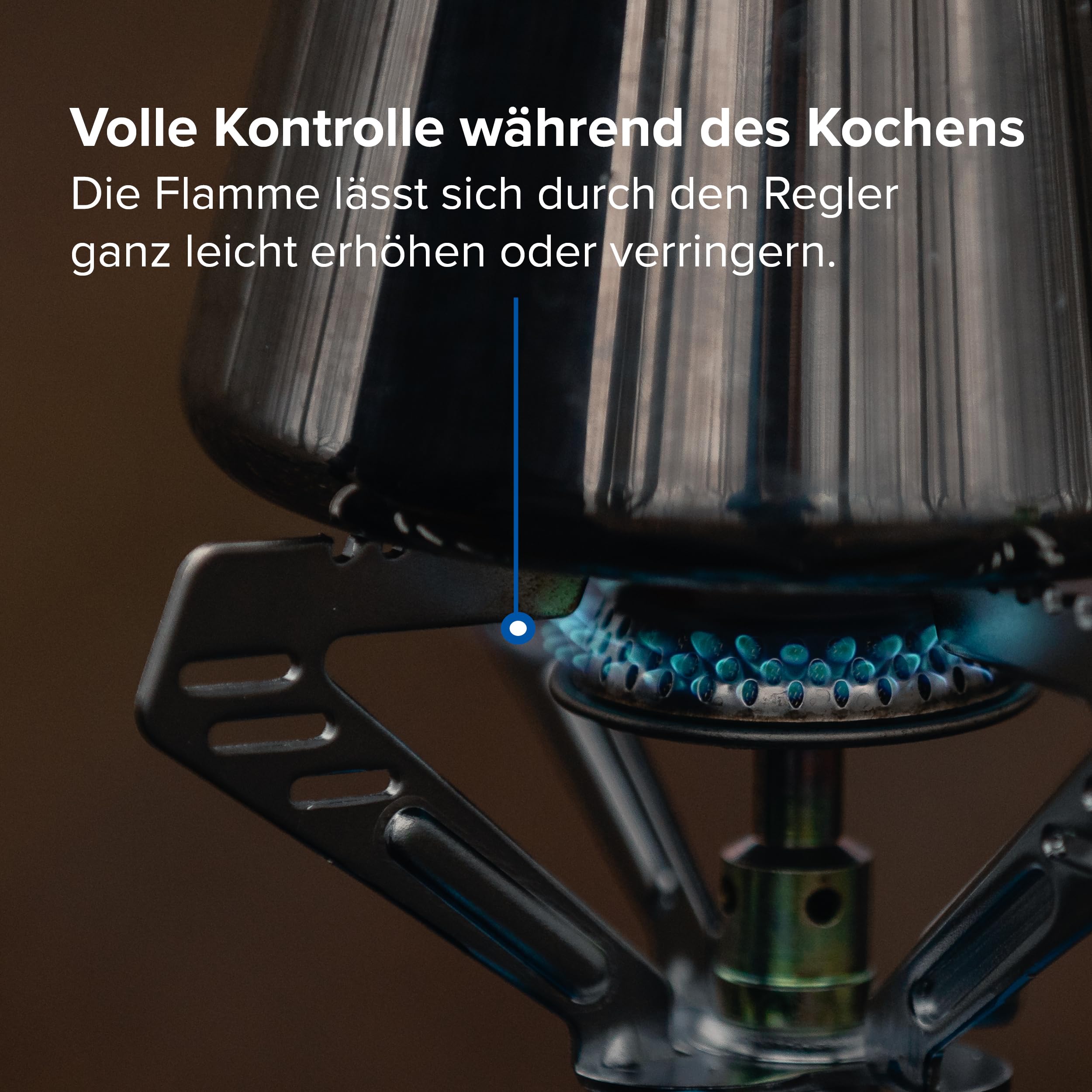 Campingaz 206 S Campingkocher, Gaskocher 1-flammig für Camping, Festivals oder Wanderungen