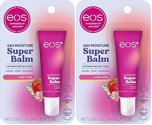 Miniatura 8 de Paquete de eos 24H Moisture Super Balm- Leche de coco y manzana con miel + sandía rosada y melonada de mango