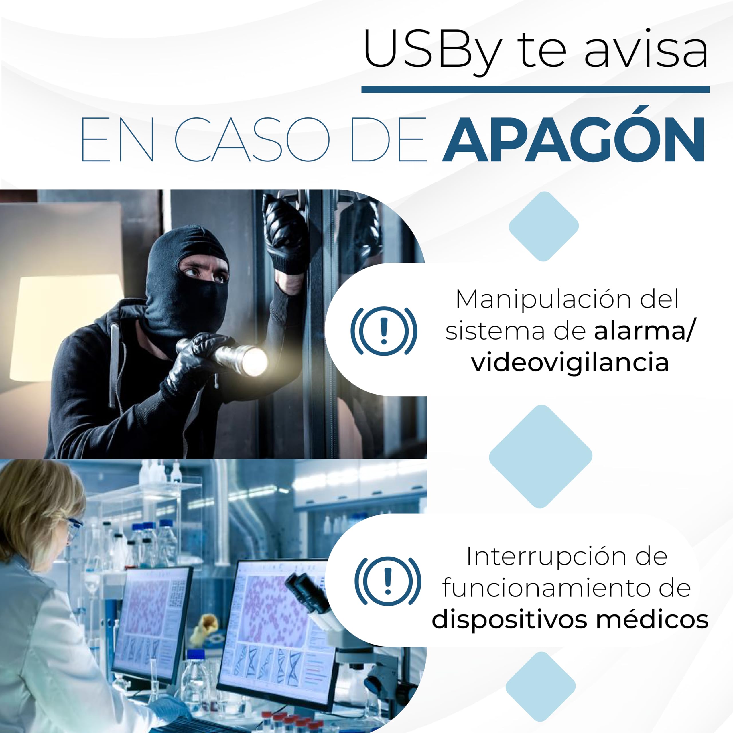 Alarma Corte de Luz WiFi | Aviso por Email Ante Fallos Eléctricos | Alarma de Falla de Energía | Control de Congelador, Segunda Residencia, Acuario y Sistema de Alarma | Sin SIM ni Cuotas Mensuales