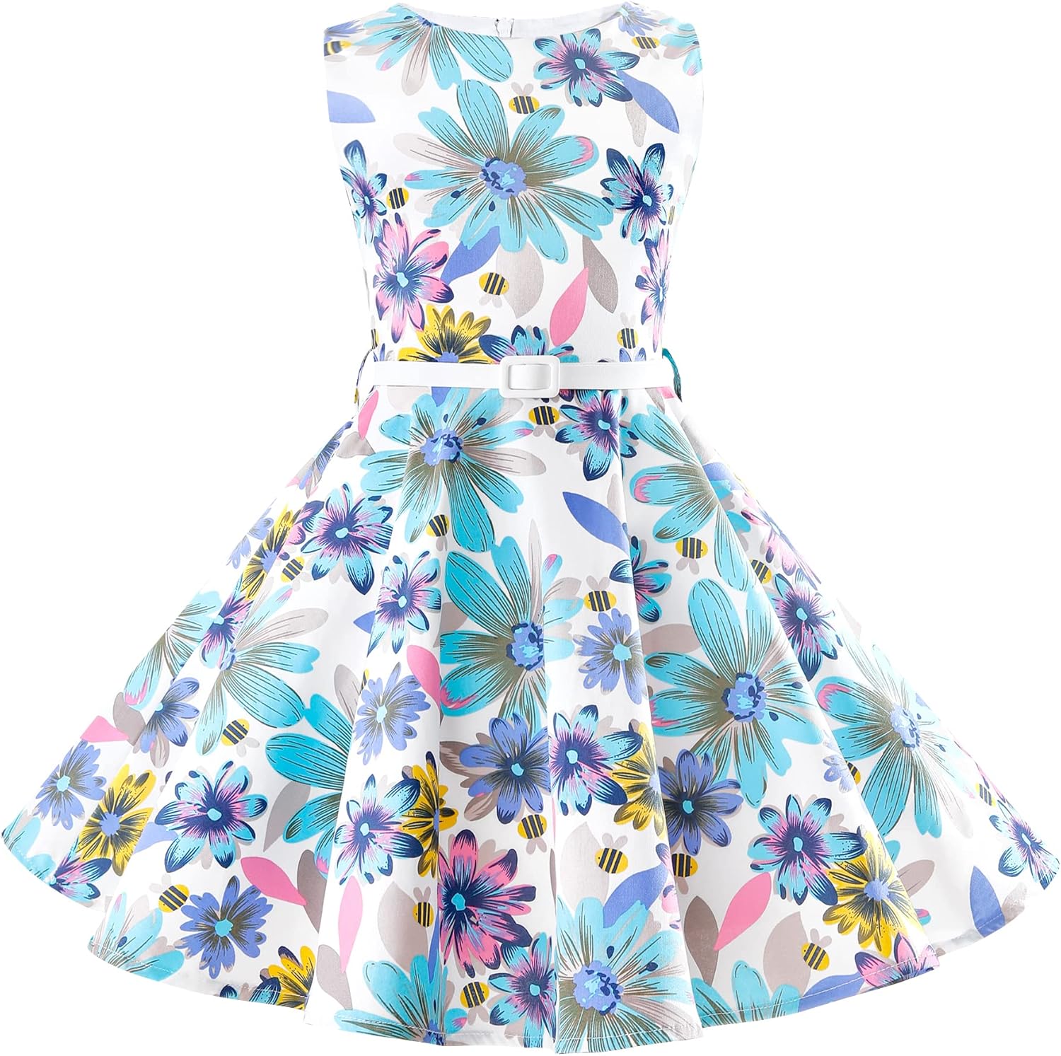 Girls 50s Vintage Dress Sleeveless Rockabilly Swing Nigeria Ubuy