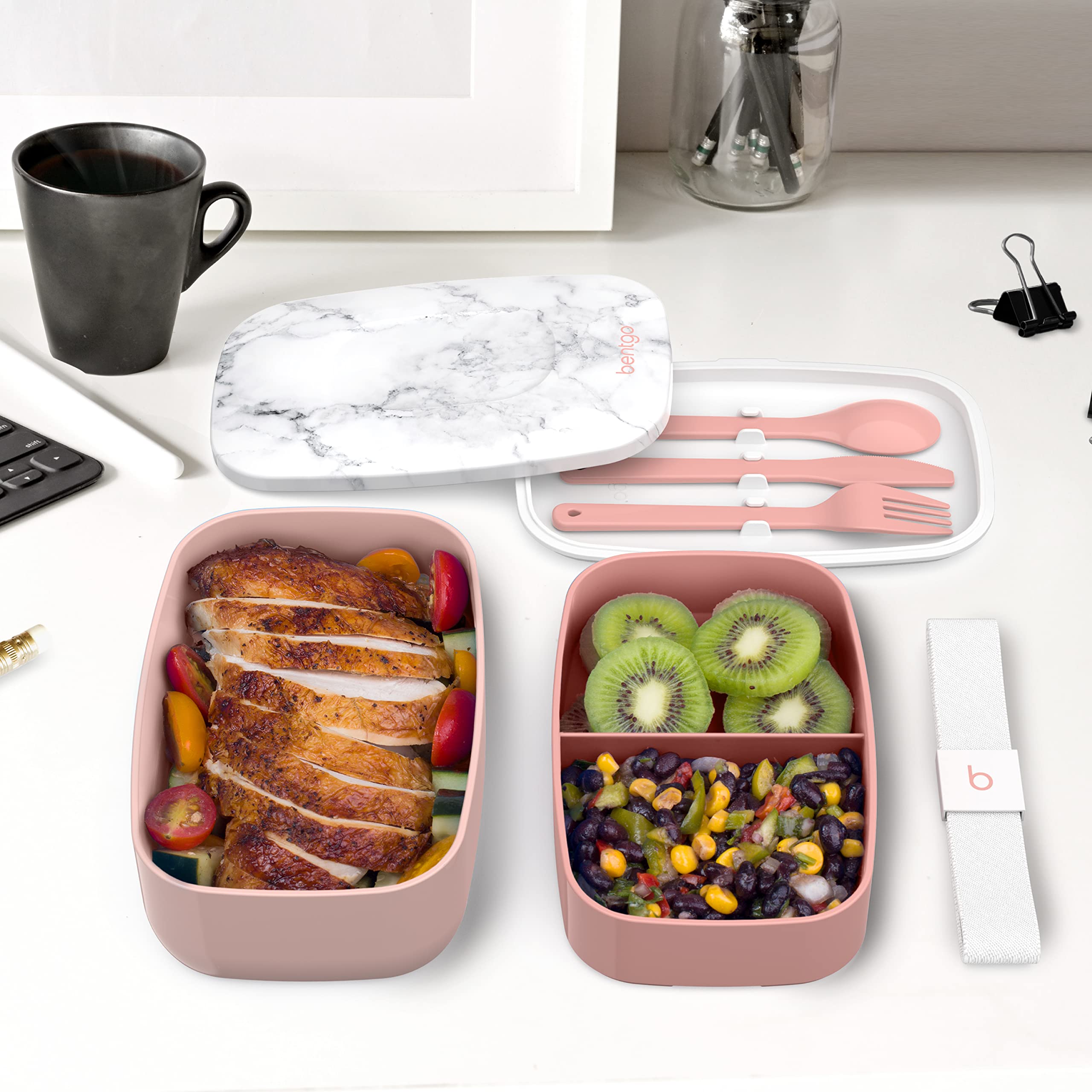 Bentgo Classic AllinOne Stackable Bento Lunch Box Container