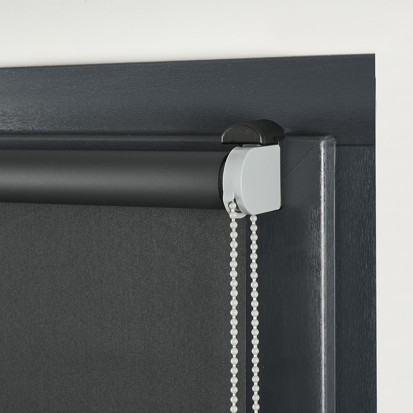 Estores Opacos sin taladrar 100% Blackout Térmicos 60x180 cm Negro | Instalación sin agujeros. Estores enrollables blackout para ventanas. Oscuridad total en dormitorio y habitación StoresDeco
