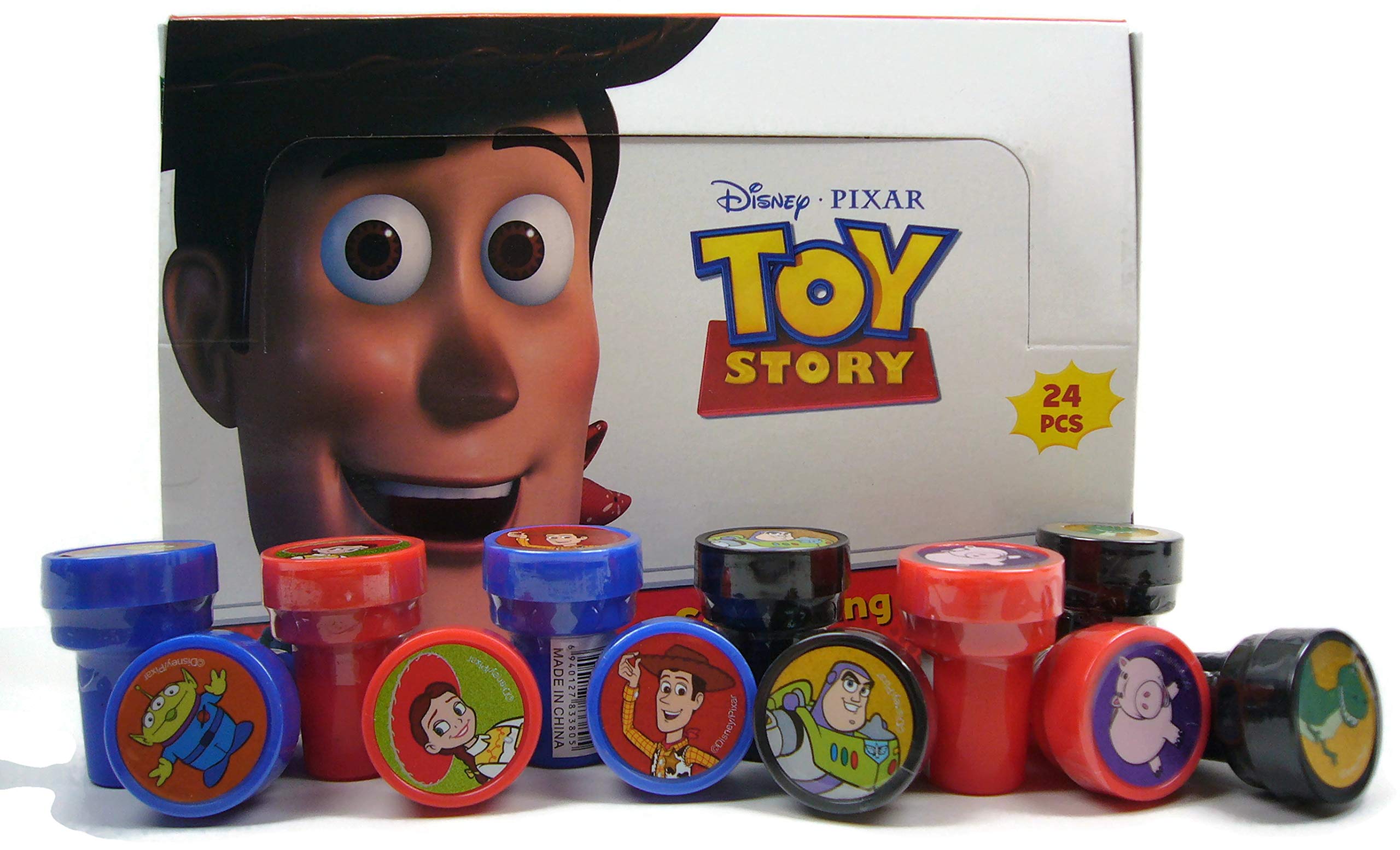 Disney Toy Story Self Inking Stamps Birthday Party Favors 24