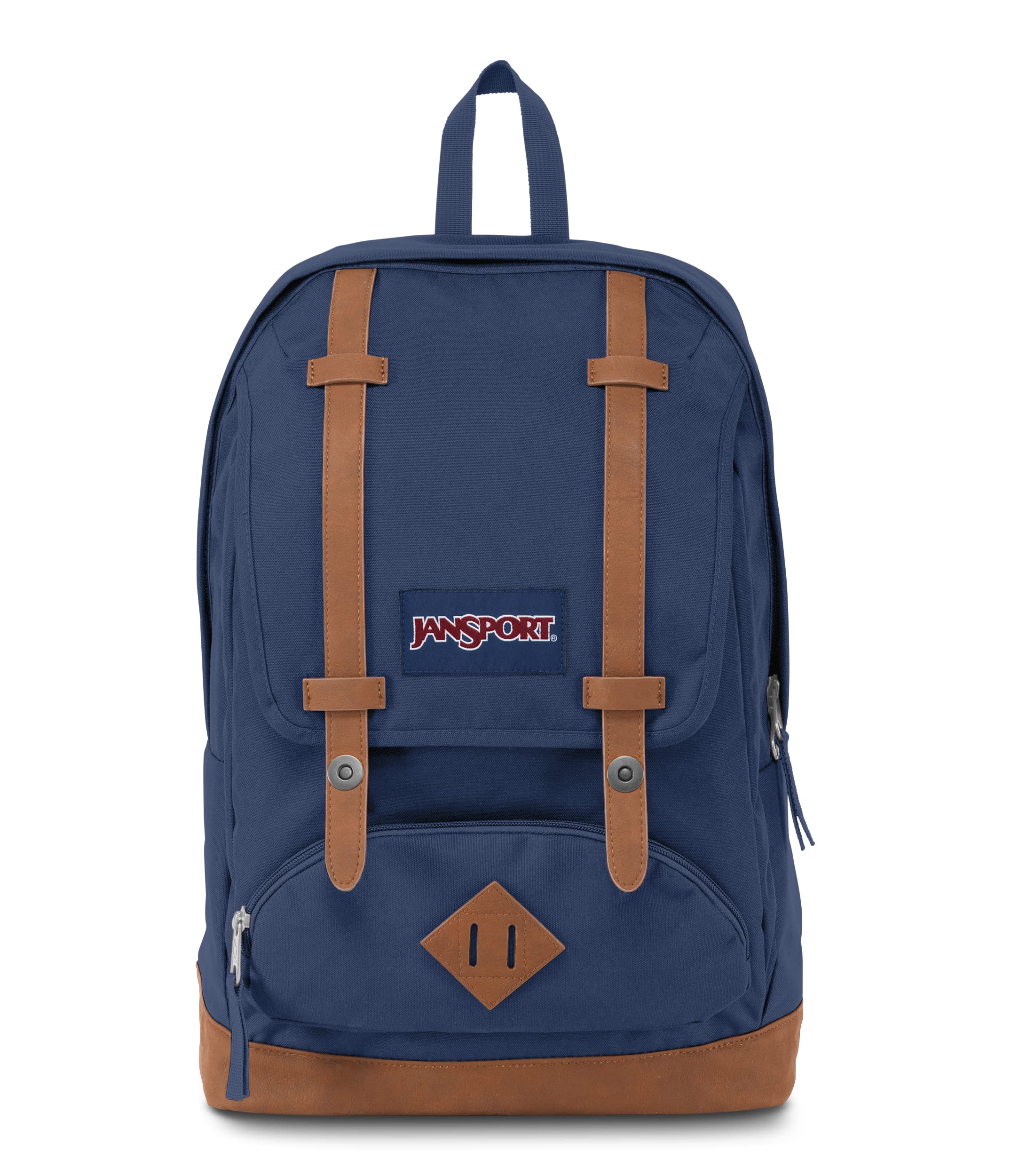 JANSPORT Cortlandt, Mochila grande, 25 L, 45 x 32 x 15 cm, 15in laptop compartment, Navy