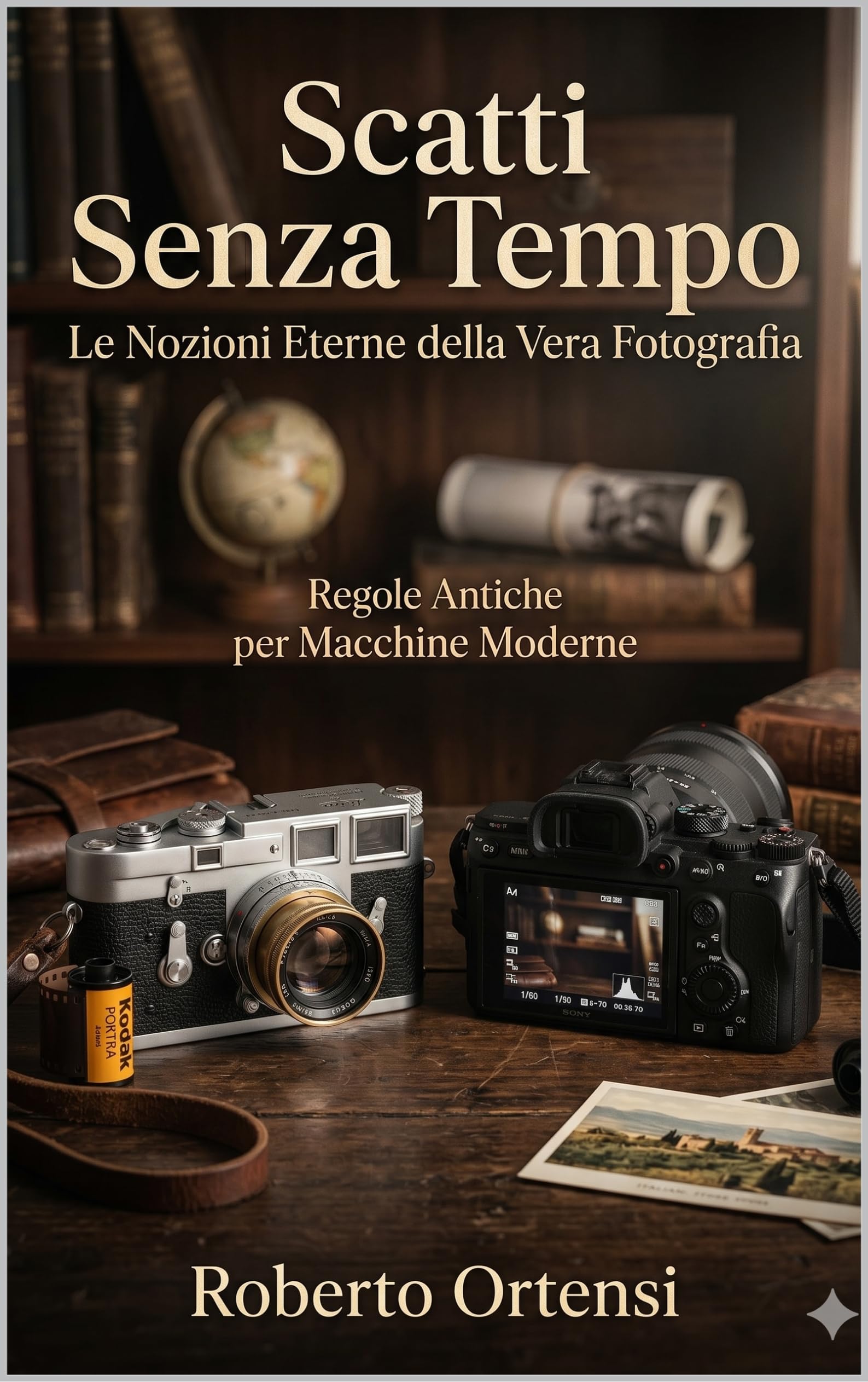 Livre de photographie italienne axé sur les traditions graphiques et le cadrage