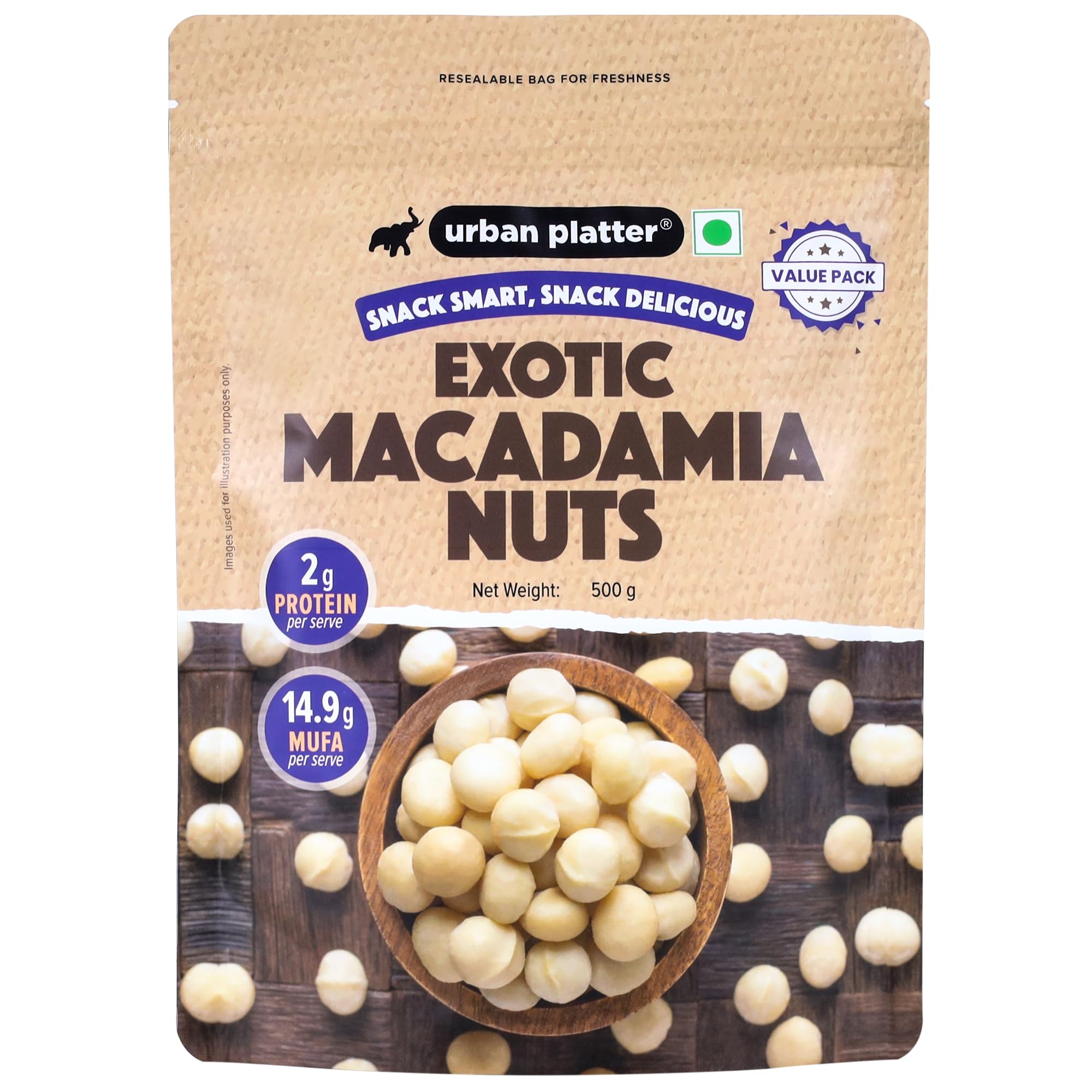 See full amazon price history chart for Urban Platter Bold and Exotic Macadamia Nuts, 500g (Grade A, Premium Quality, Crunchy, Perfect for Guilt-Free Snacking) Urban Platter Bold and Exotic Macadamia Nuts, 500g (Grade A, Premium Quality, Crunchy, Perfect for Guilt-Free Snacking) (B01MPYXRH2) Amazon Price History, Amazon Price Tracker