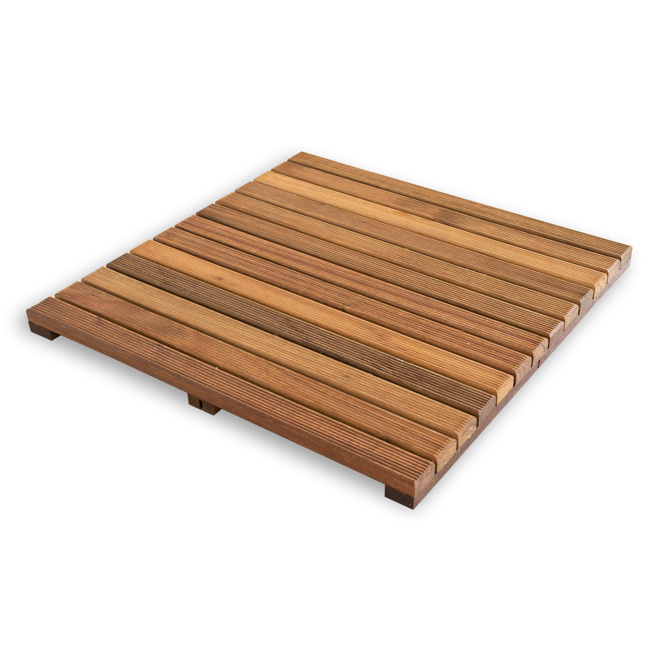 Loseta rígida en madera de TALI tratada con aceite vegetal protector - Suelo exterior (Pack de 1 unidad)