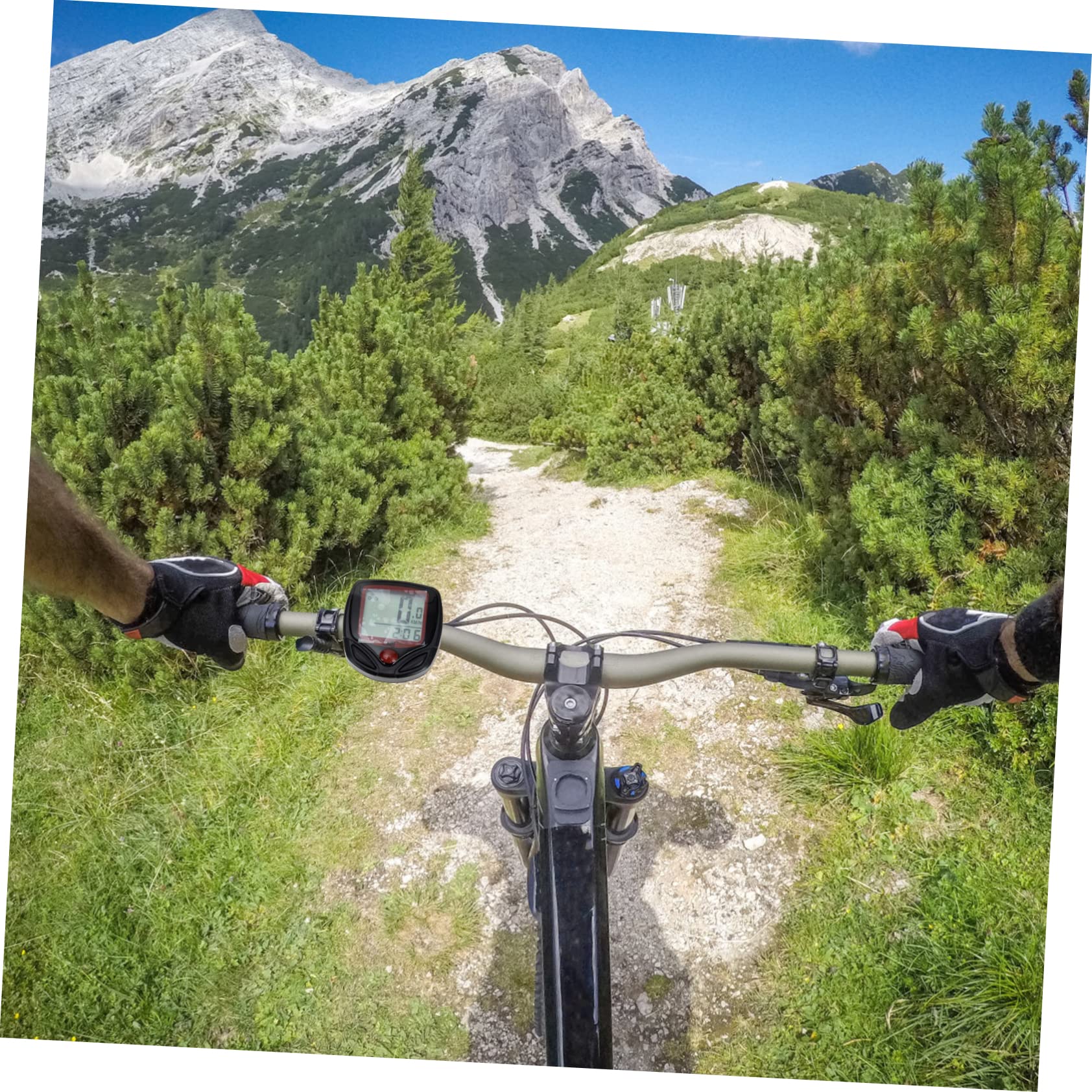 Toyvian Velocímetro para Bicicleta Ordenador Accesorios para Bicicleta Acuática Odómetro para Bicicleta Velocímetro De Montaña Velocímetro para Bicicleta Velocímetro Portátil para